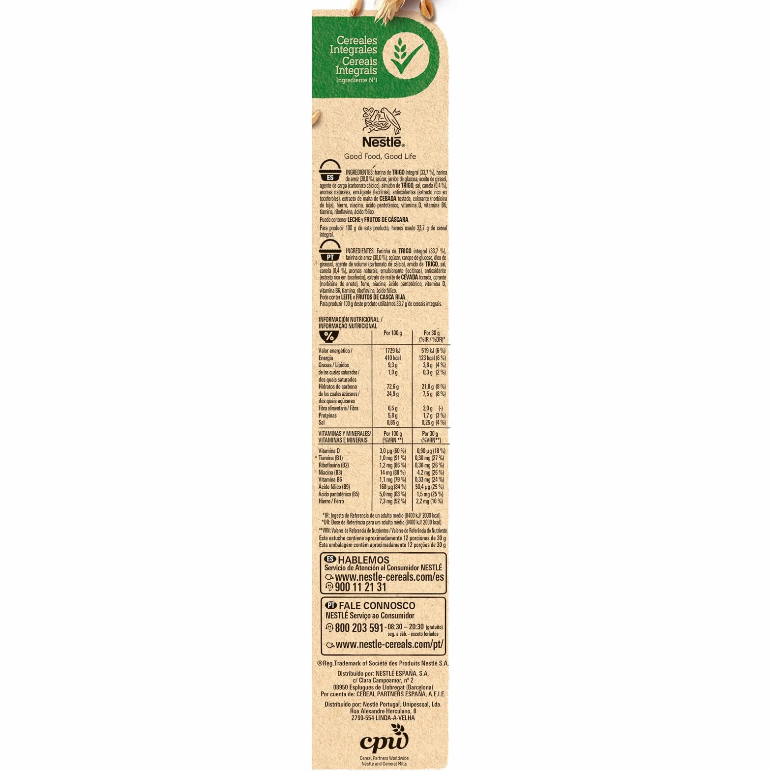 Nestlé Cereales Cini Minis 375 g Pack de 7