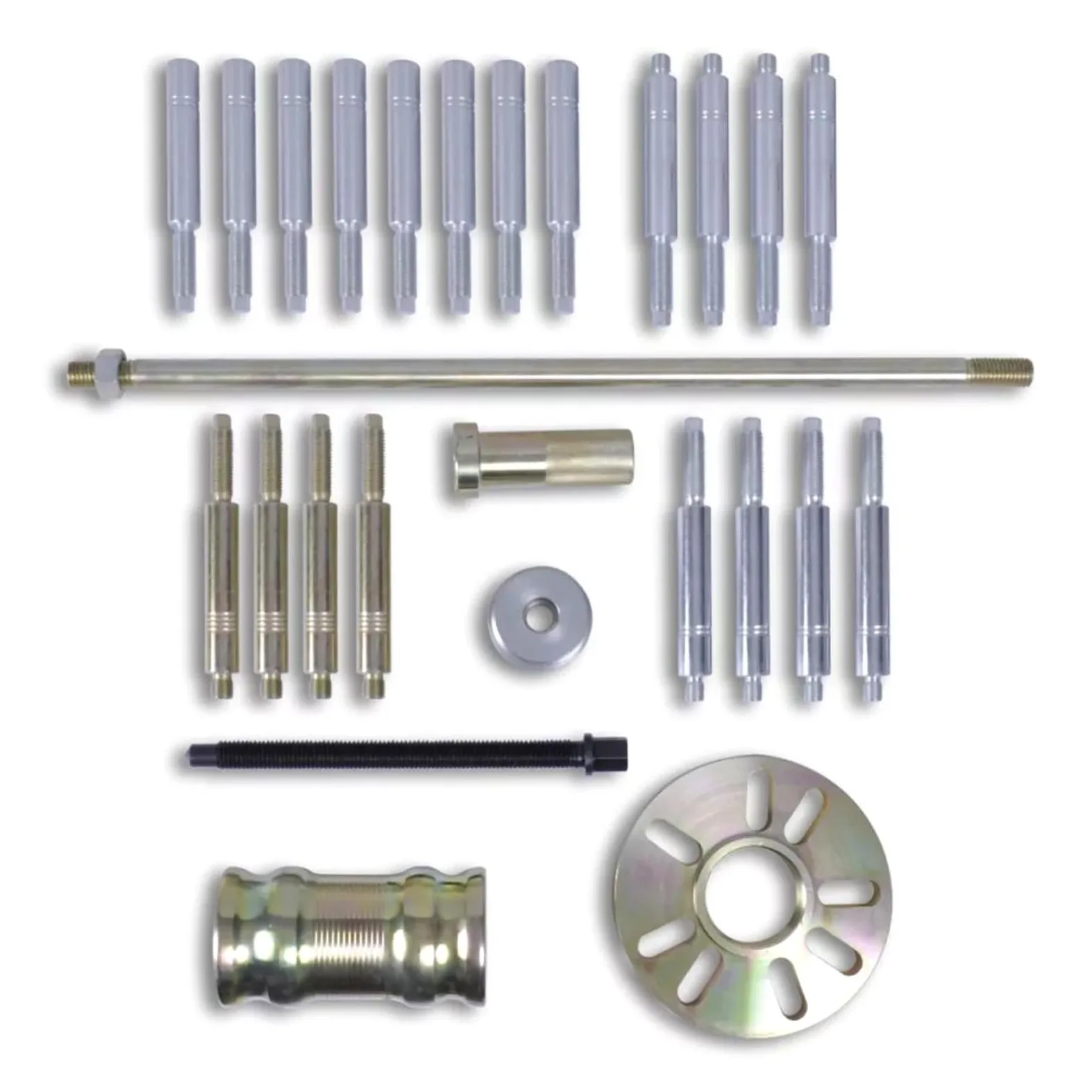 Set de extractores de Cubos de Rueda 30 Piezas Compresor Muelles Amortiguador
