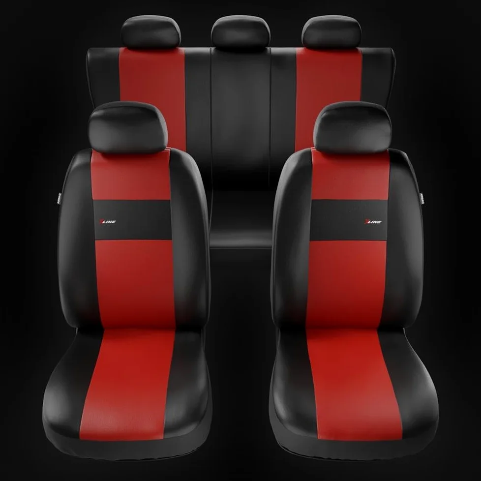Mossa Fundas Asientos Coche aptas para Seat Ibiza II III IV V 1993-.. XL-RD | Hatchback, SportCoupé, Sportstourer