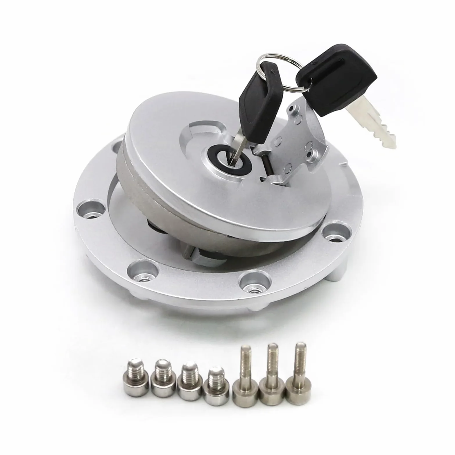 Interruptor de Encendido Compatible con NSR125 1993 1994 1995 1996-2004 2003 2002 2001 Tapa Gas para Motocicleta Asiento Interruptor Encendido Bloqueo Inicio Juego Llaves Contacto
