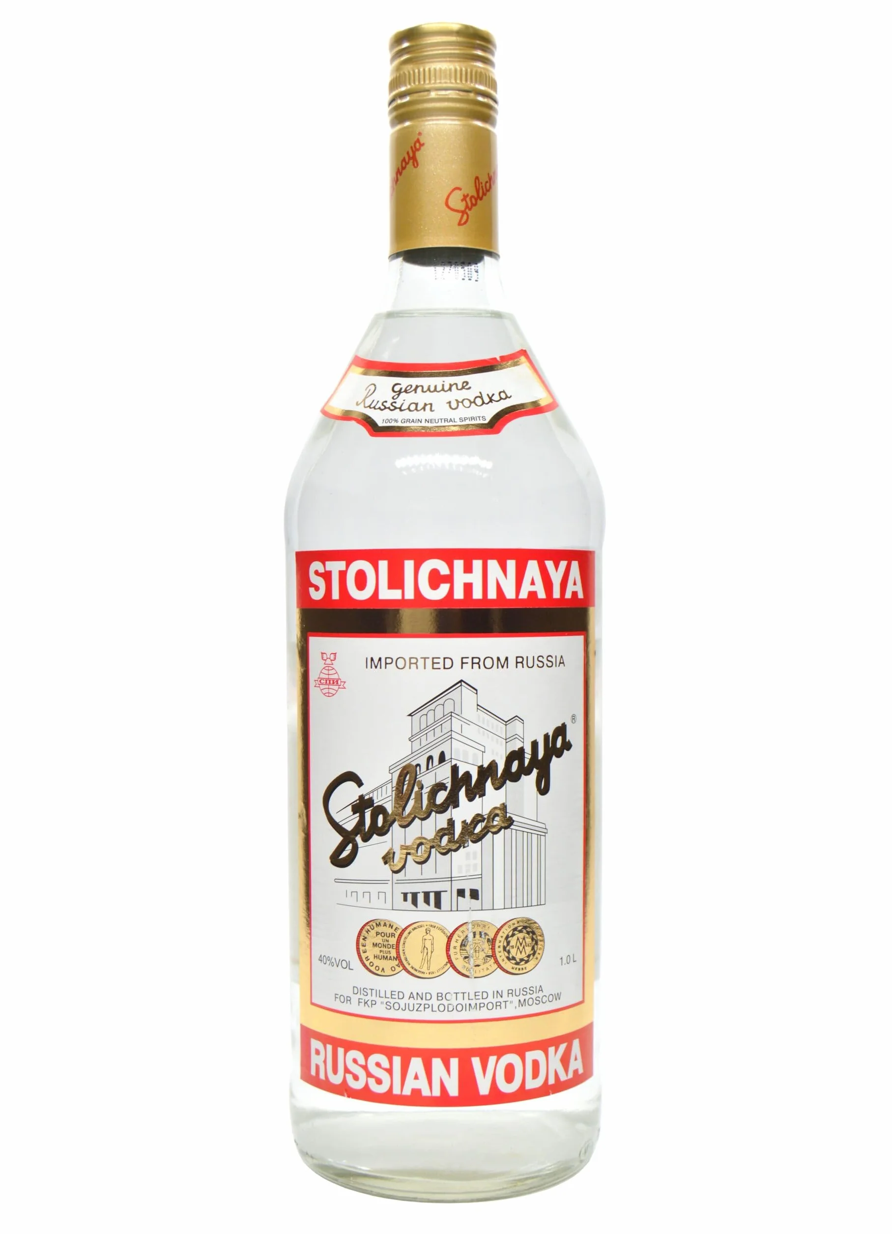 Stolichnaya Russian Premium Vodka 1 Litre