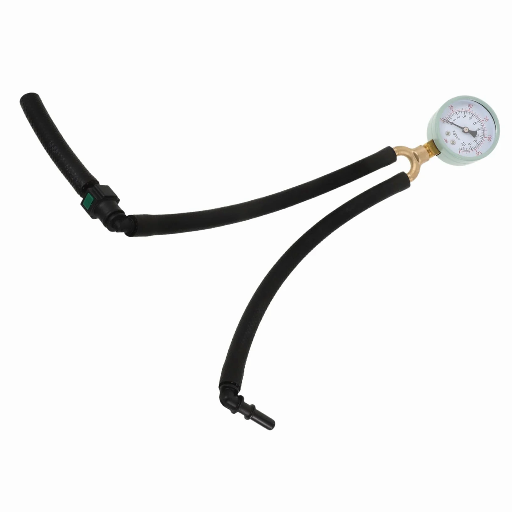 ULTECHNOVO 4piezas Medidor De Presión De Gasolina para Automóviles Manómetro De Prueba De Combustible Herramienta De Rápida y Precisa para Mecánicos y Propietarios De Vehículos