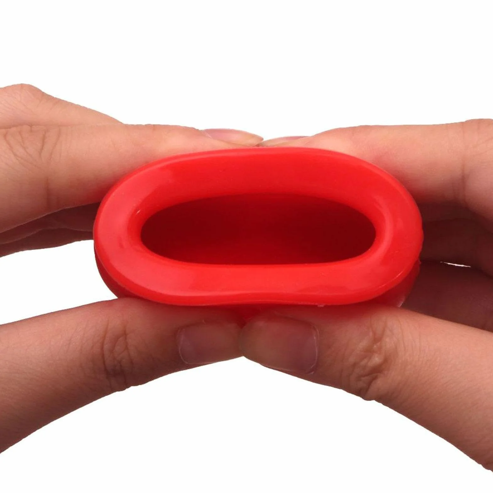 Relleno de labios de silicona con ventosa, potenciador portátil en forma de pez