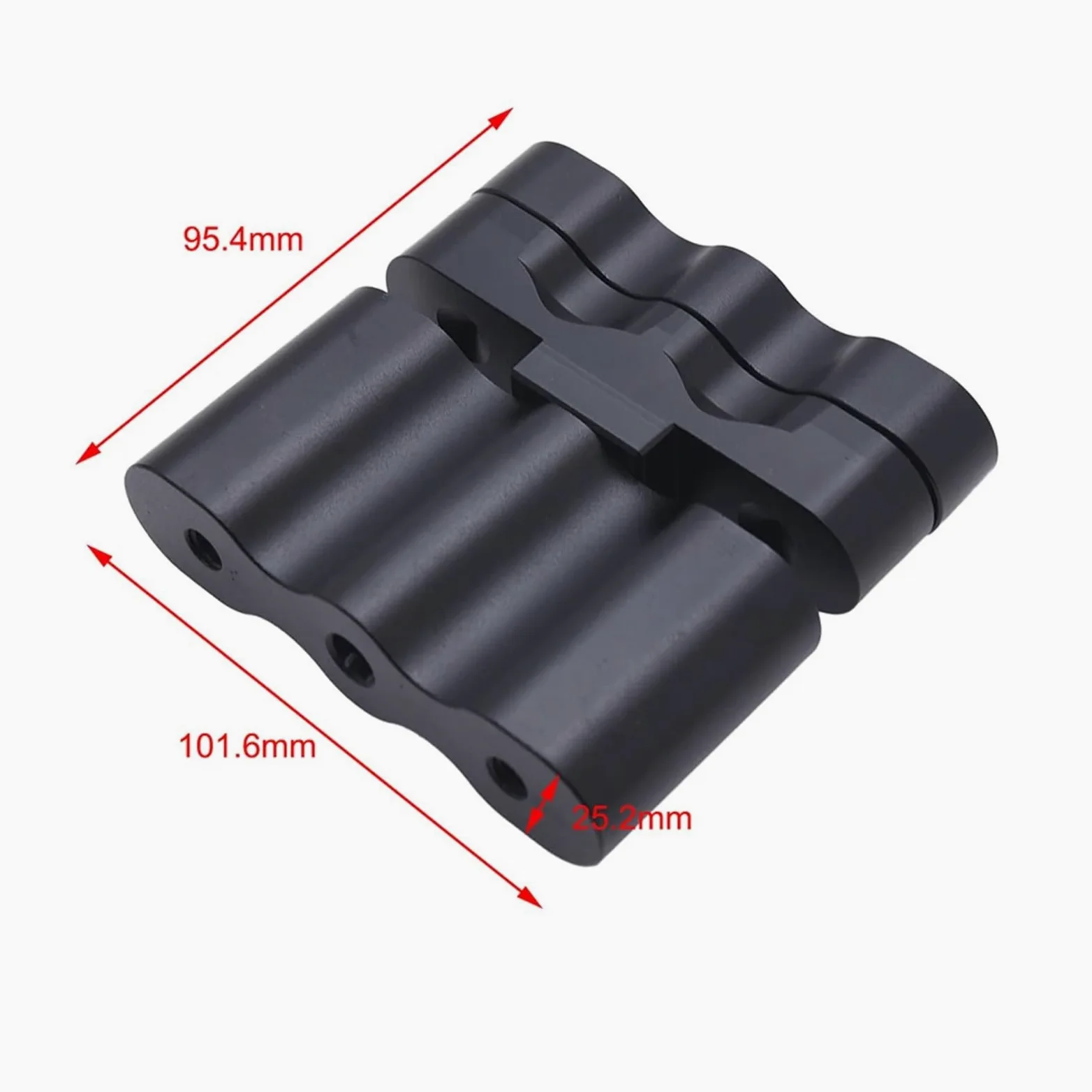 Bidón de plástico con grifo Kit de soporte para tanque de combustible con manija de bloqueo doble y soporte para bidón de gasolina portátil