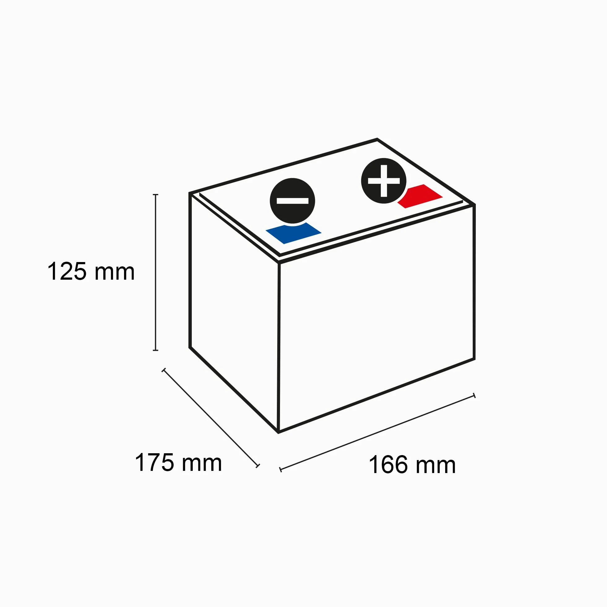 Batería Qbatteries 12LSX-24 Agm Long Life. Tecnología AGM. 12V - 24Ah (166x17...