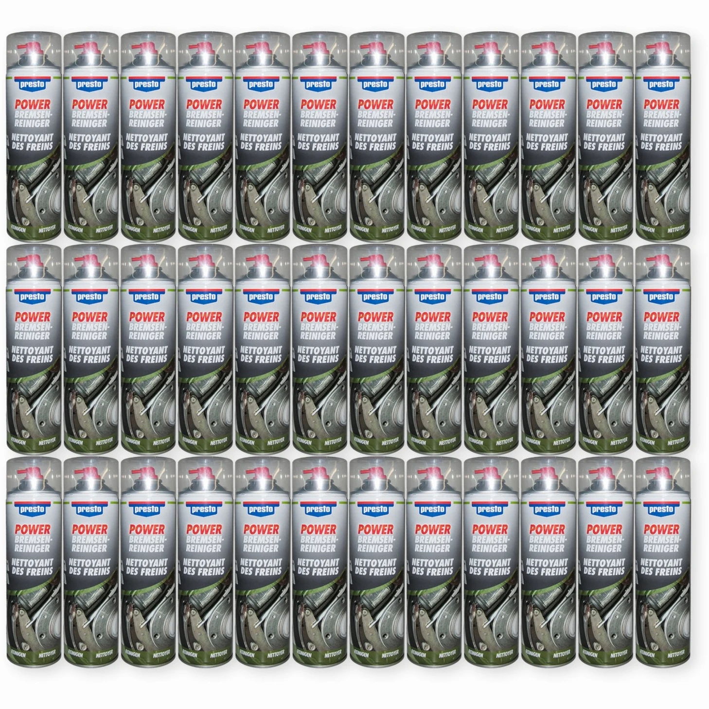 Presto _ Bundle 36x Presto Limpiador Del Freno de Potencia Bote Spray 500ml 315541