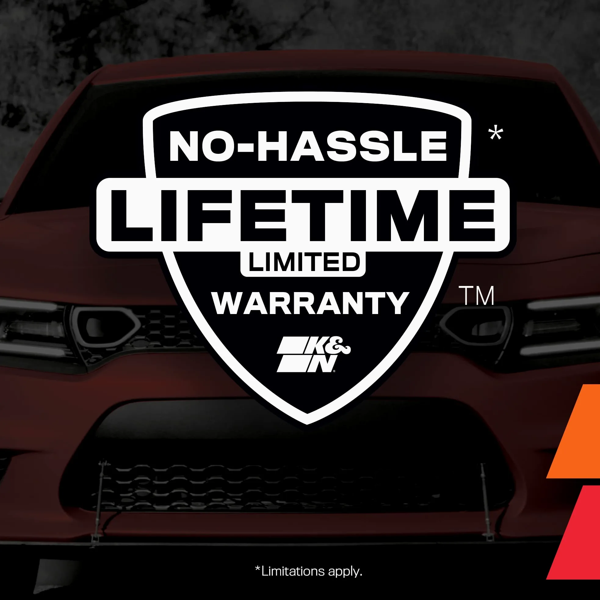 K&N Filtro de aire del motor: alto rendimiento, Premium, lavable, filtro de repuesto: compatible con CHEVROLET Corvette 2020-2021, E-0636