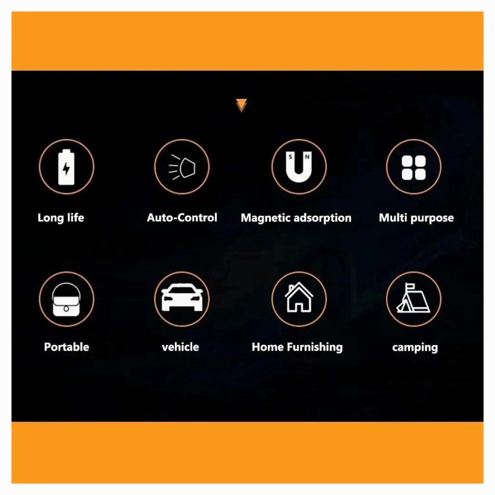 Luci Posizione Laterali Luz de emergencia V16 luz estroboscópica señal magnética luz de emergencia LED para automóviles y motocicletas.