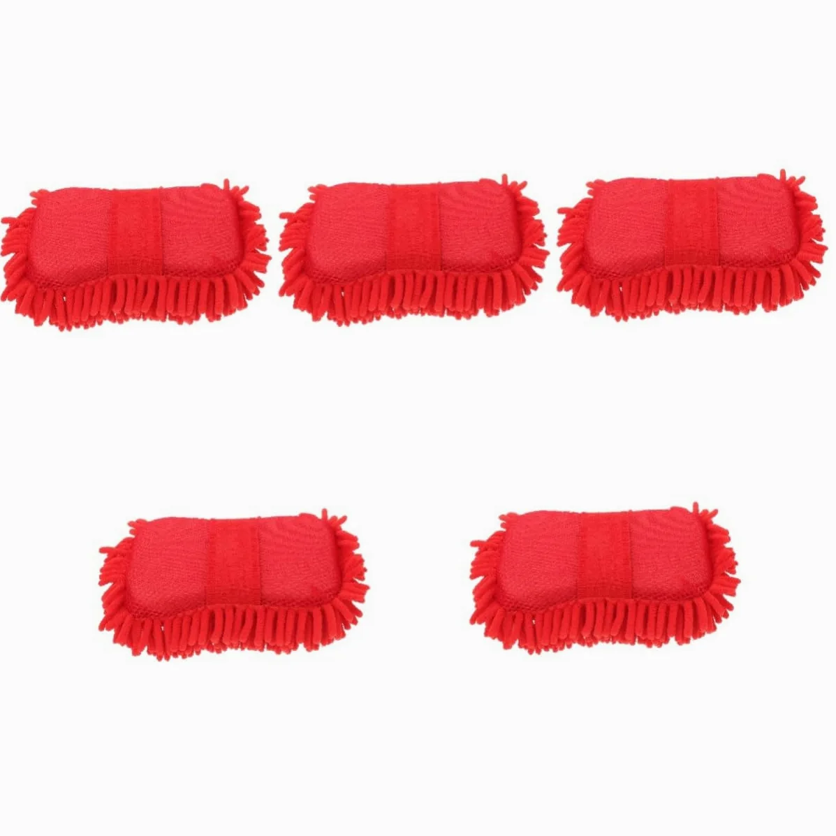 5piezas Esponja De Limpieza Ultra Absorbente para Coches Guante De Microfibra Reutilizable para Lavado De Vehículos y Limpieza De Ventanas para Automóviles y Usos El Hogar