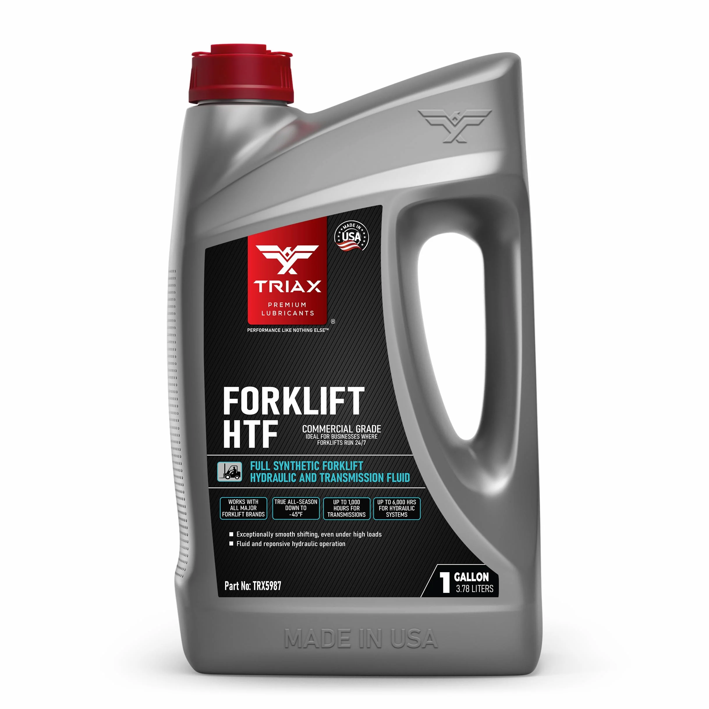 TRIAX Aceite hidráulico sintético multipropósito Forklift HTF 1 galón