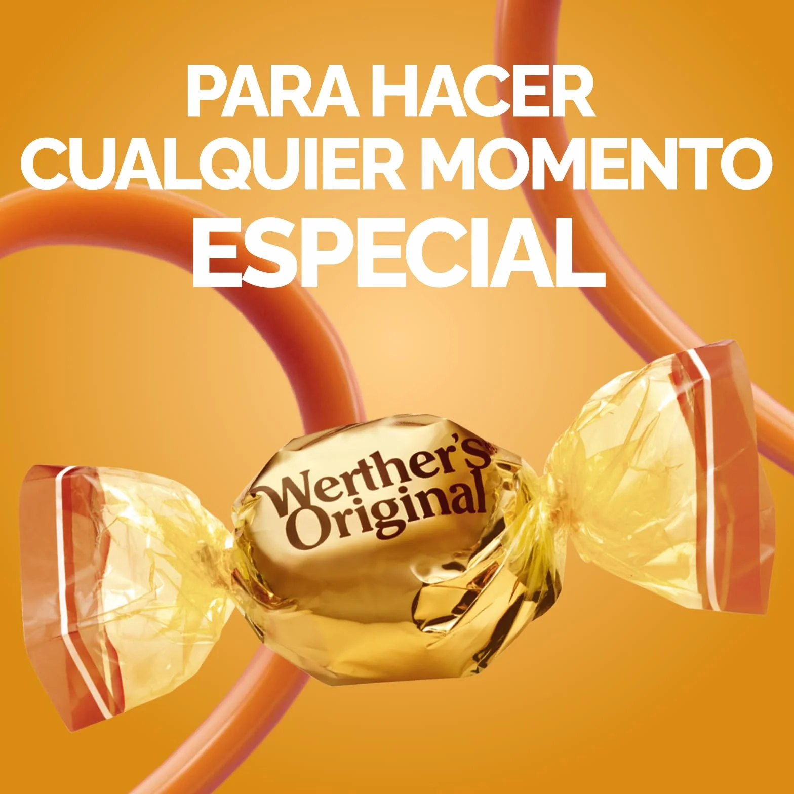 Werther's Original Caramelos Toffee Relleno de Caramelo Pack 15 x 135 g Sin Gluten Vegetarianos