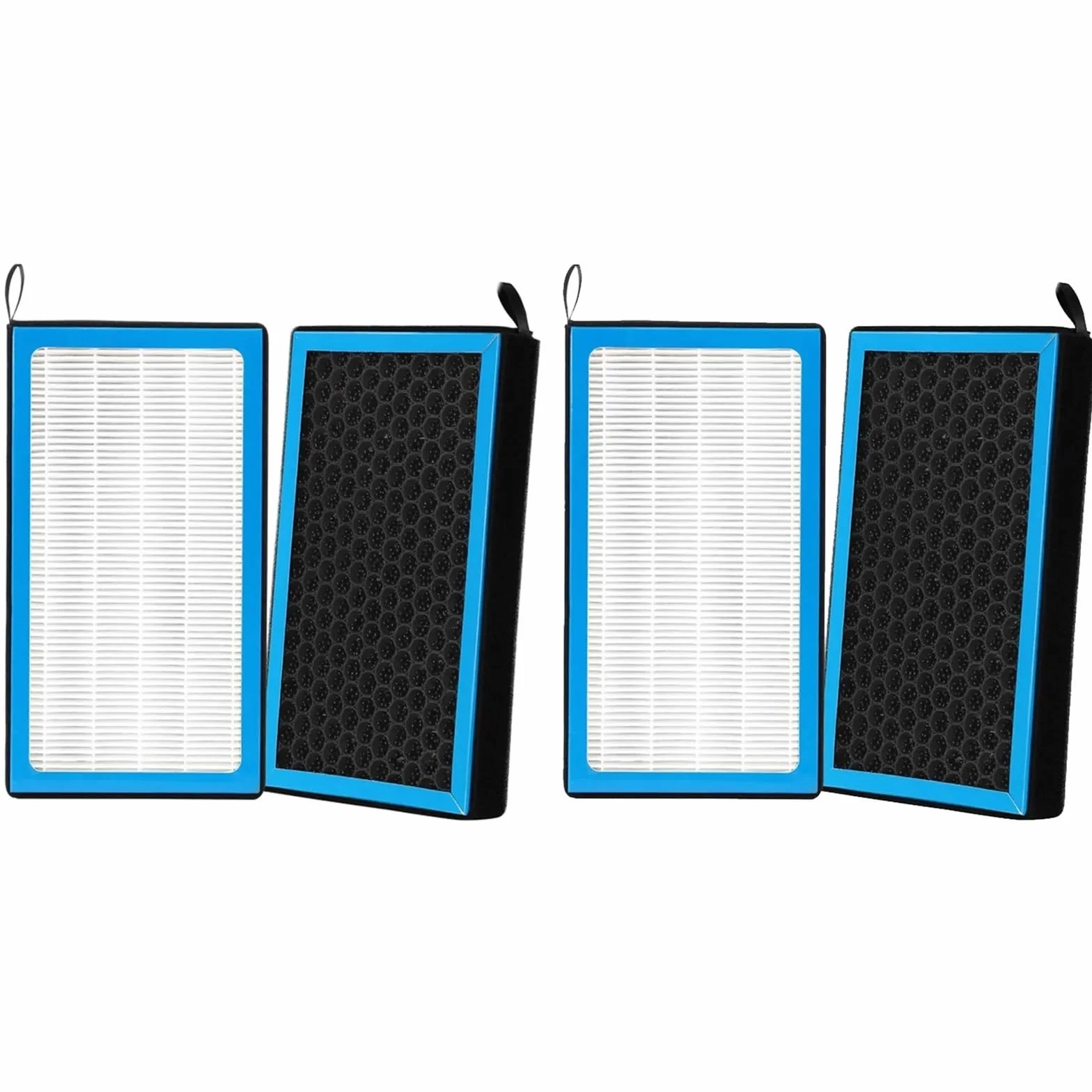 iltros de polen Filtro de aire de habitáculo con carbón activado, apto para VW ID4, ID.3, ID6 (2023, 2022 y 2021), con aroma a panal.(4PCS)