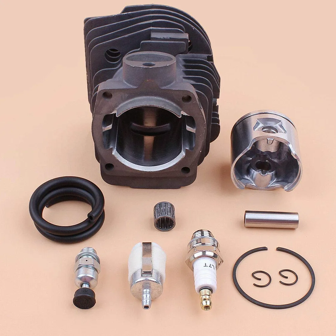 Kit de cilindro 44 mm para motosierra Jonsered 2149 Turbo 2150 2152 49.4cc OEM