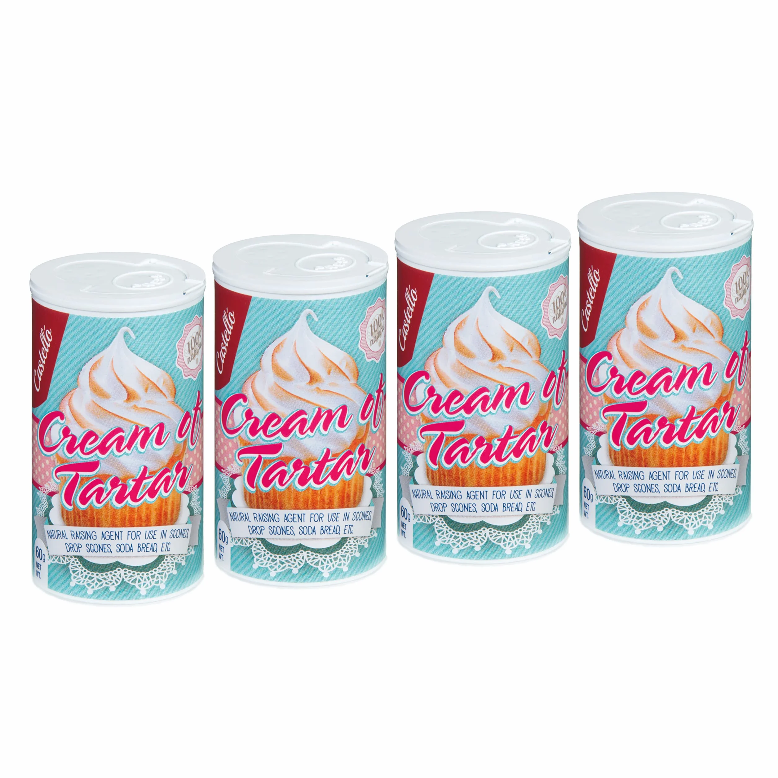 Castello Cremor Tártaro 240 g 100% Natural Sin Gluten Sin Aditivos Keto Paleo No OGM