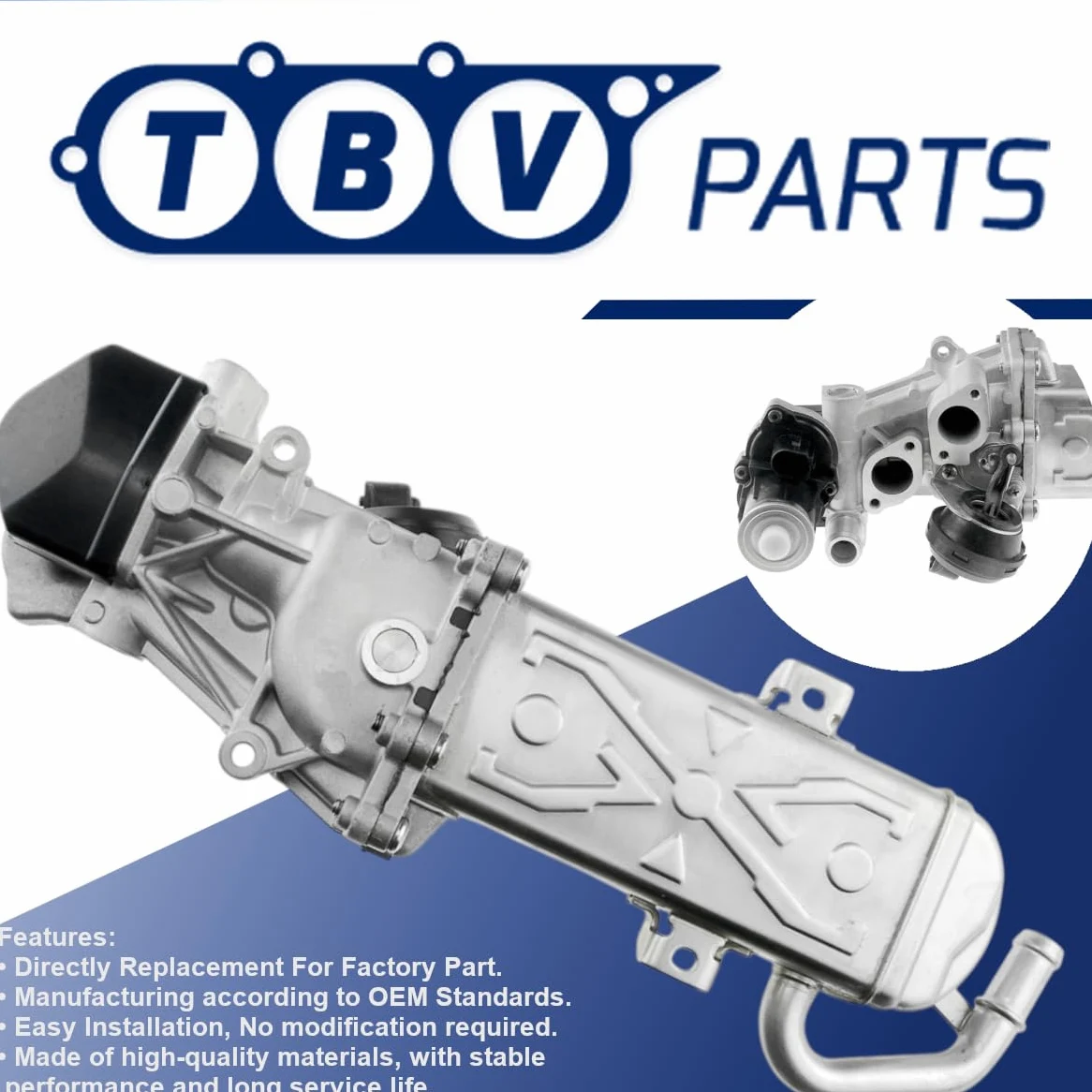 Válvula EGR de Recirculación de Gases – Compatible con motores 1.6/2.0 TDI – Referencias OEM 03L131512CF 03L131512CH 03L131512DQ 03L131512N 03L131512AP