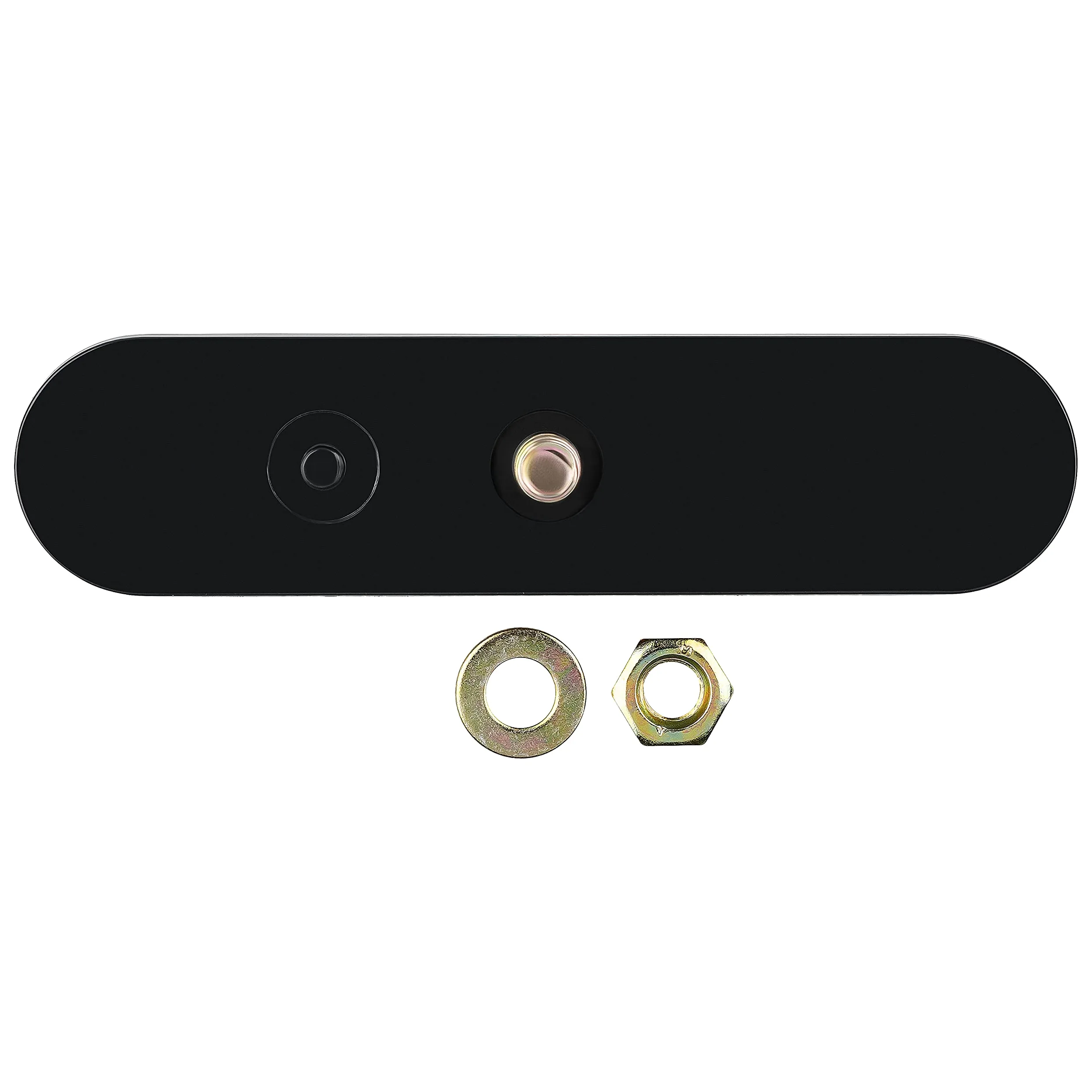 1 mini reflector para matrícula de motocicleta, con autorización, ojo de gato, 95 x 23 mm
