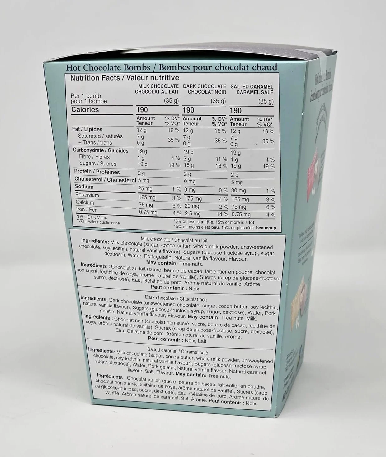 Bolas de Chocolate Caliente Belga con Nubes Pack XXL 12 Bombas Premium Malvaviscos Chocolate a la taza Regalo Navideño