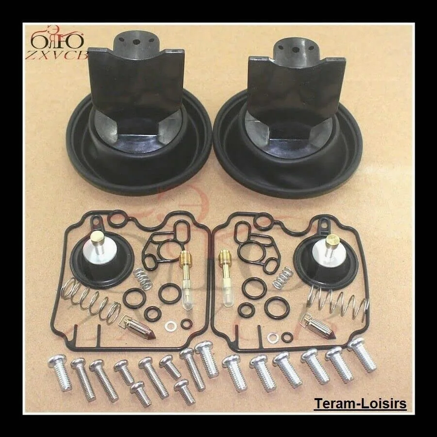 TERAM LOISIRS Kit de carburador, membrana y boquilla compatible con Yamaha XTZ750 de 1989 a 1997