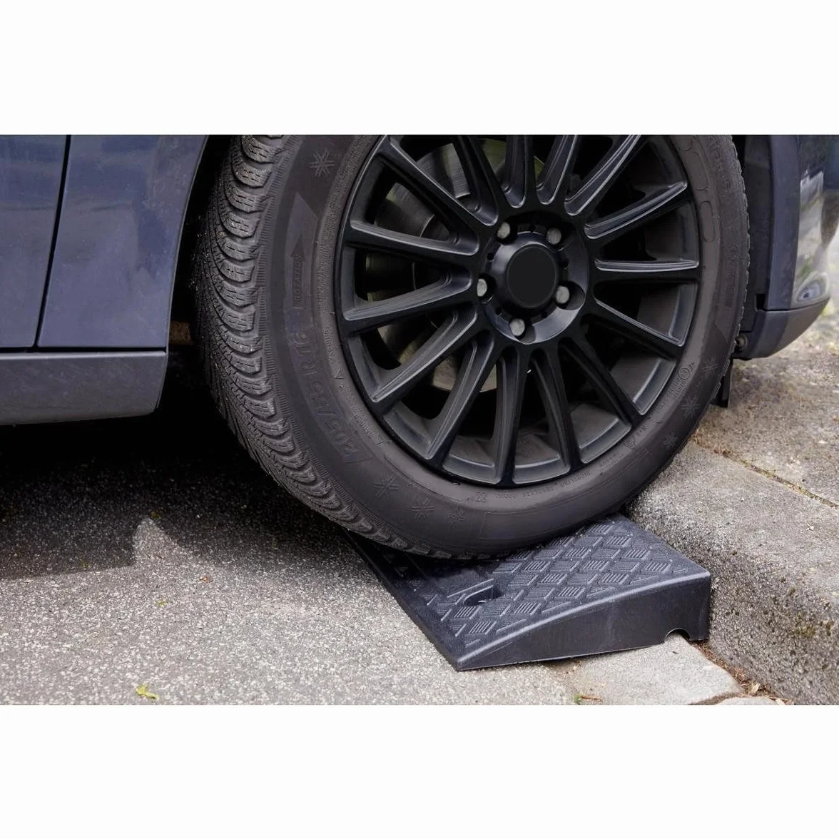 cartrend Juego de 2 rampas portátiles para Silla de Ruedas para Coche, Moto, Silla de Ruedas, Andador, Color Negro