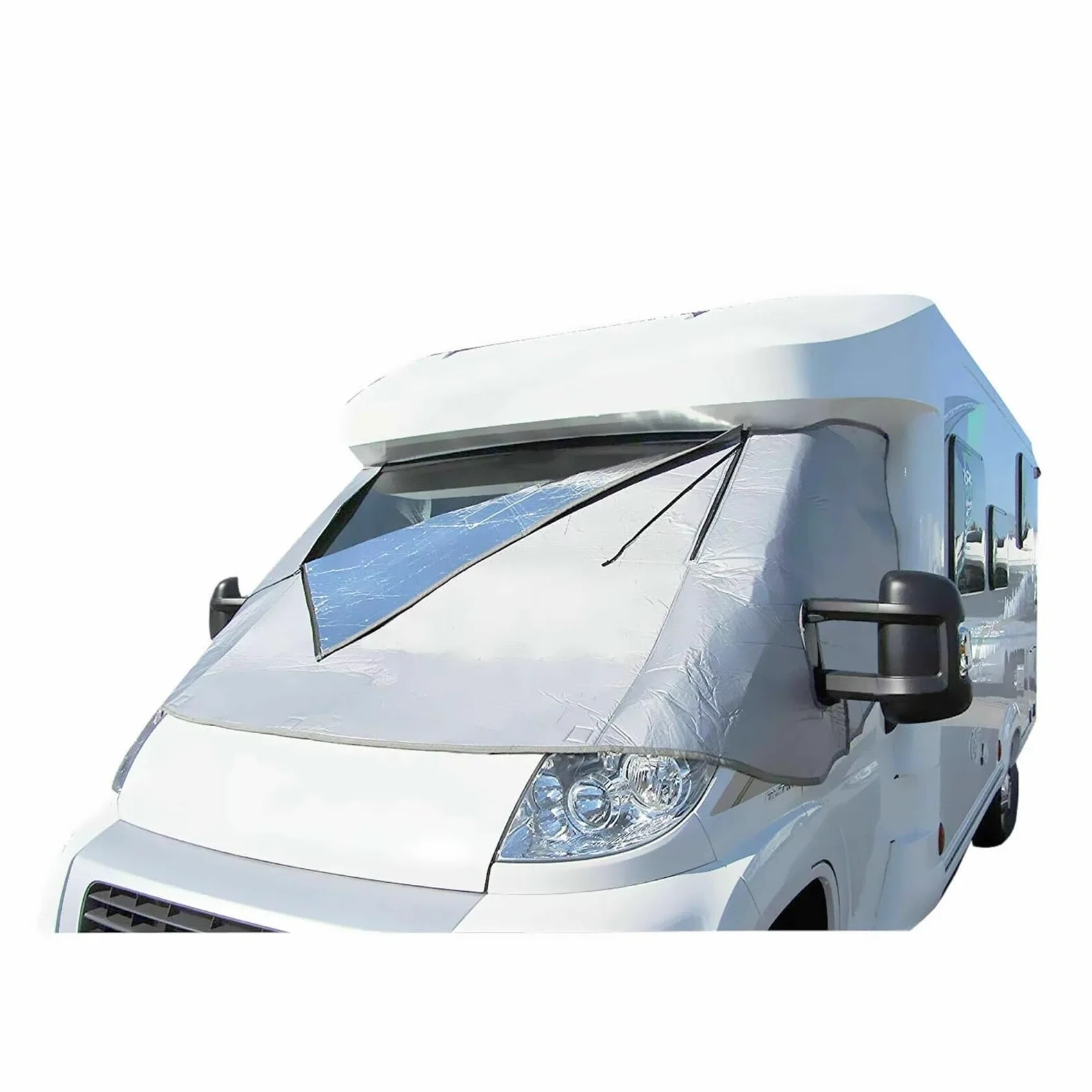 para Citroen para Relay X250 2006 - En adelante Motorhome Pantalla Térmica Externa Cubierta De Cabina Persianas Parasoles Ventanas Coche