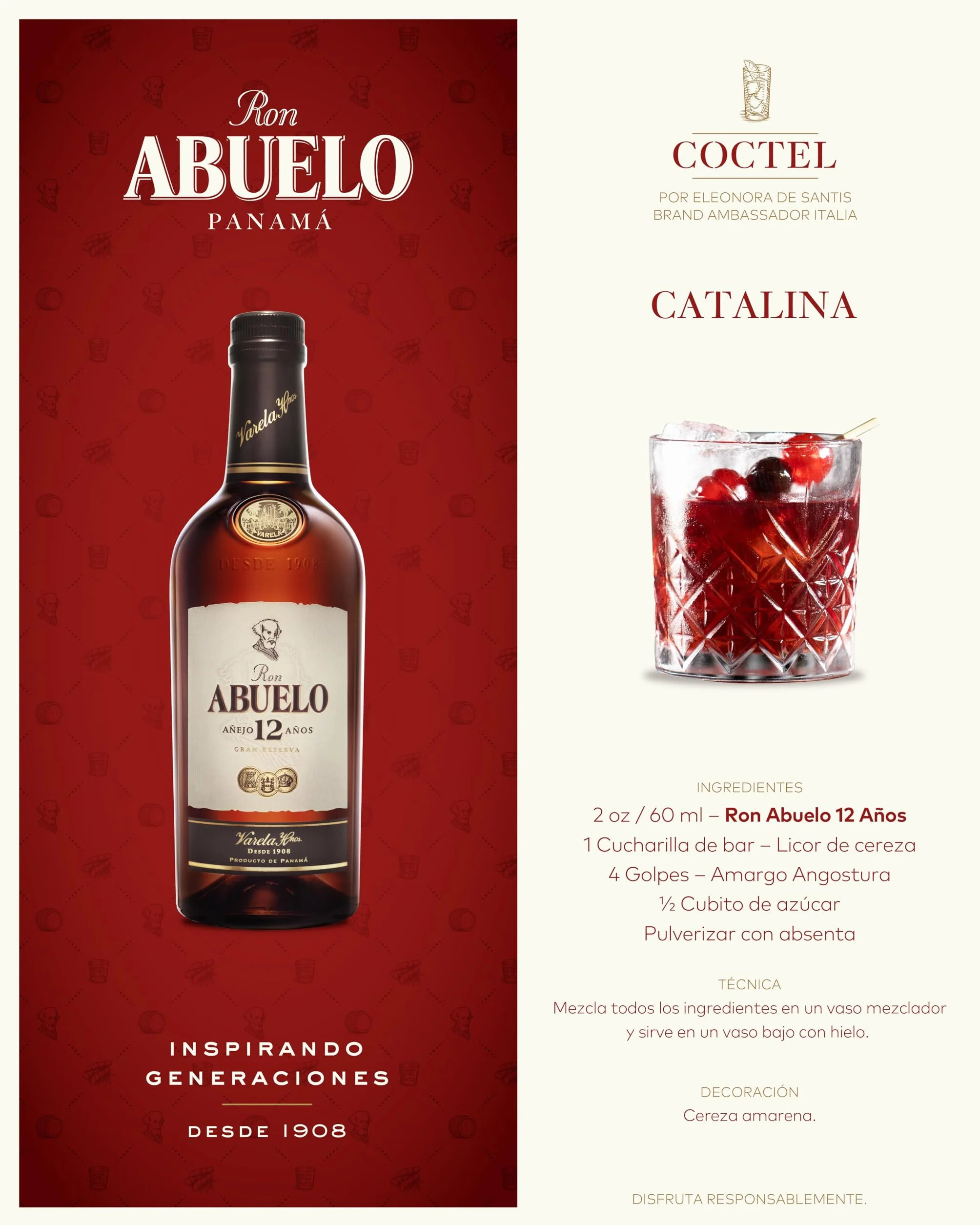 Ron Abuelo Añejo 12 Años Gran Reserva Estuche 700 ml