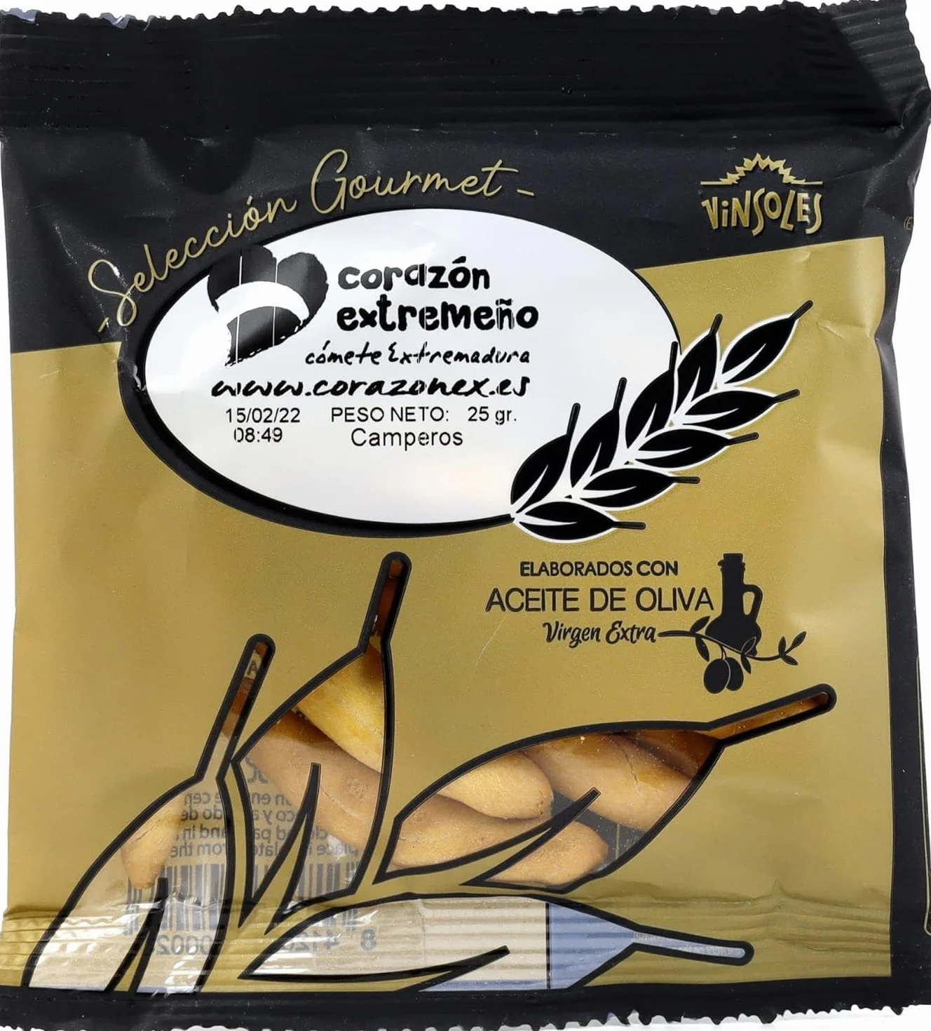 Picos de Pan Artesanos Corazón Extremeño Gourmet (25a)