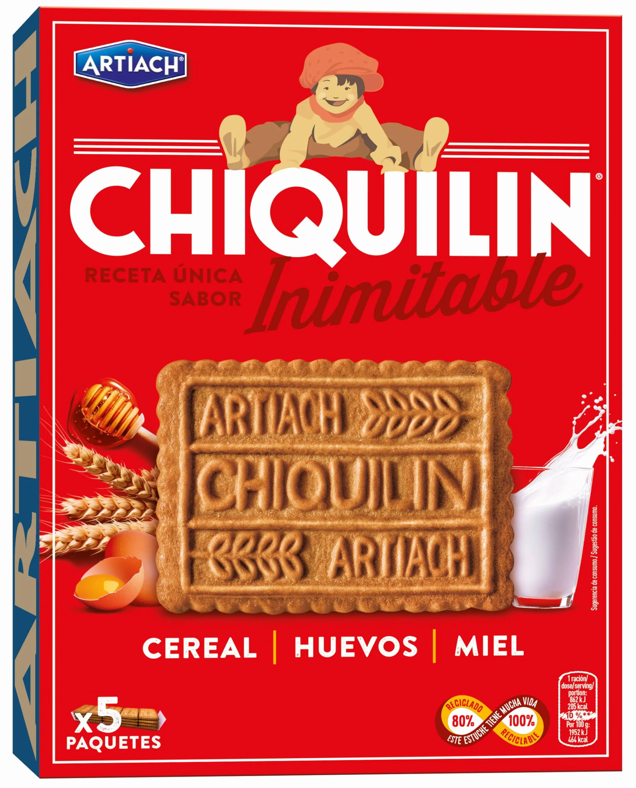 Artiach Chiquilin Galletas 875g