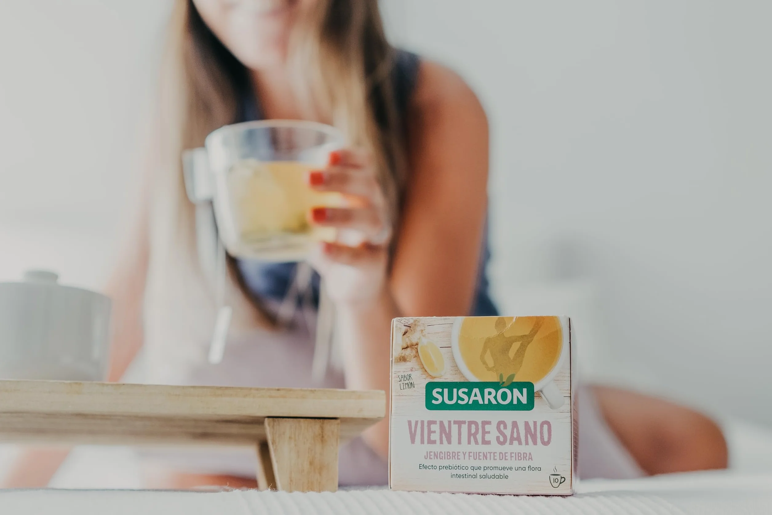 Infusión Vientre Sano Sabor Jengibre Caja 10 bolsitas