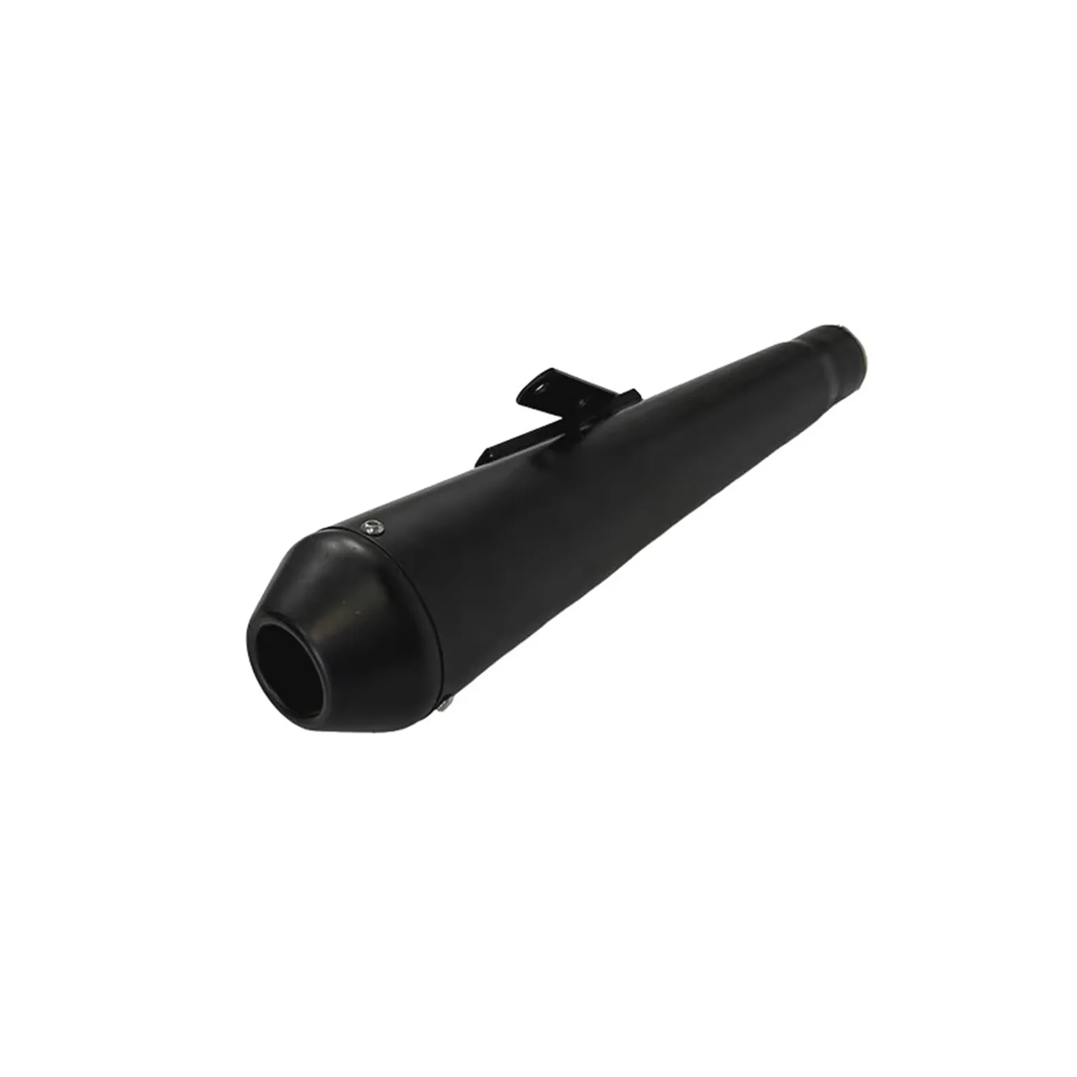 silencioso escape moto Para punk Para estilo retro clásico Para cruiser | Para Halley Moto Escape modificado 38 40 42 45MM Universal silenciador de Escape para motocicleta Escape(B-BLACK)