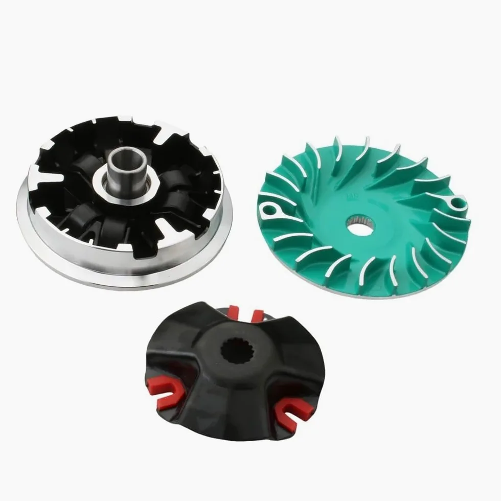Scooter para Yw125 para Zuma 125 BWS Kit de variador Carreras Juego Rodillos 11,7g para Yamaha para Cygnus X para Yw ZY125T XC125 para FlameX 125cc 4T