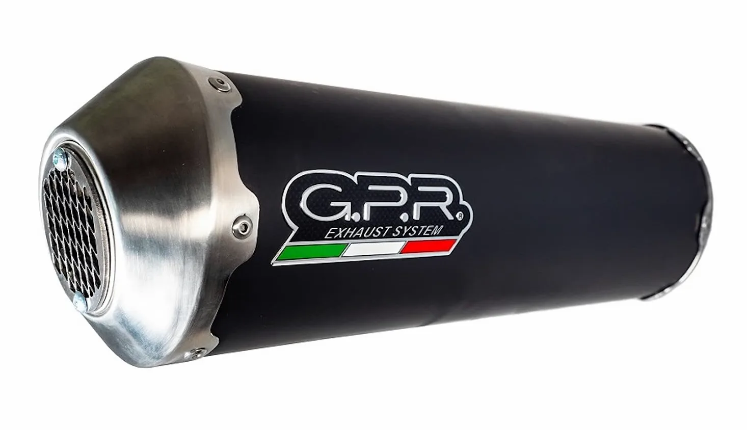 tubo de escape completo gpr racing open aluminio negro evo4 road, db-killer incluido, sc.102.race.evo4 compatible con yamaha x-max 250 ie 2007 2008 2009 mototopgun