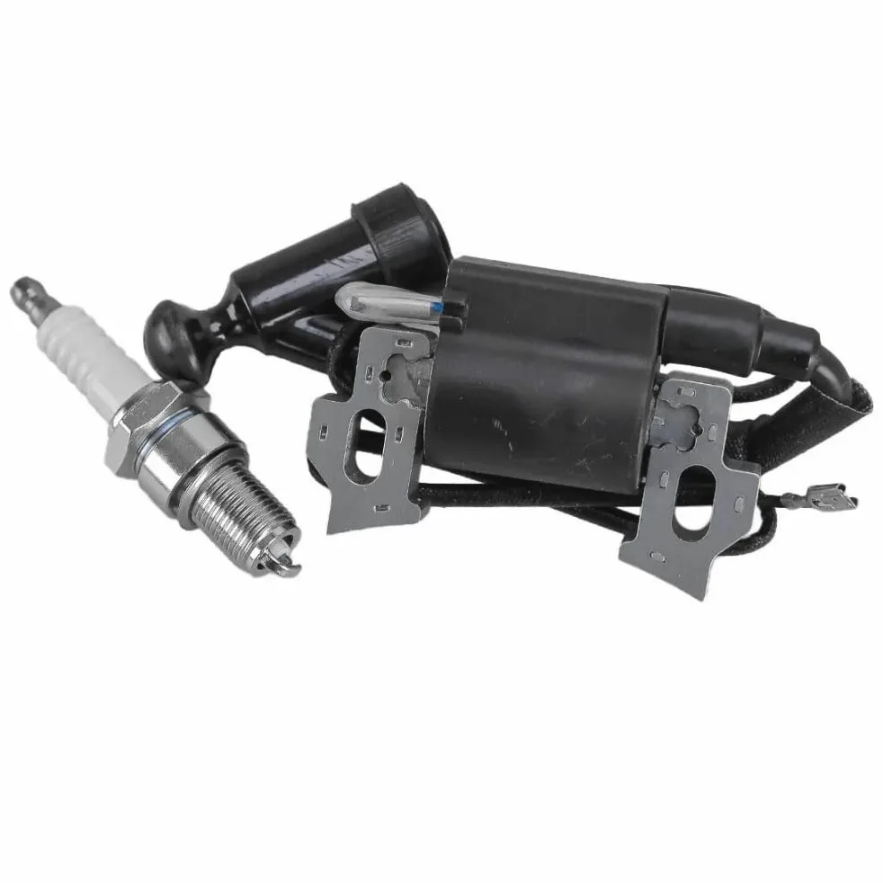 Kit de bujías de módulo de bobina de encendido apto for GC-PM 46 1 S | Compatible con cortacésped GC-PM 46 1 S GH-PM 46 1 S 40P.