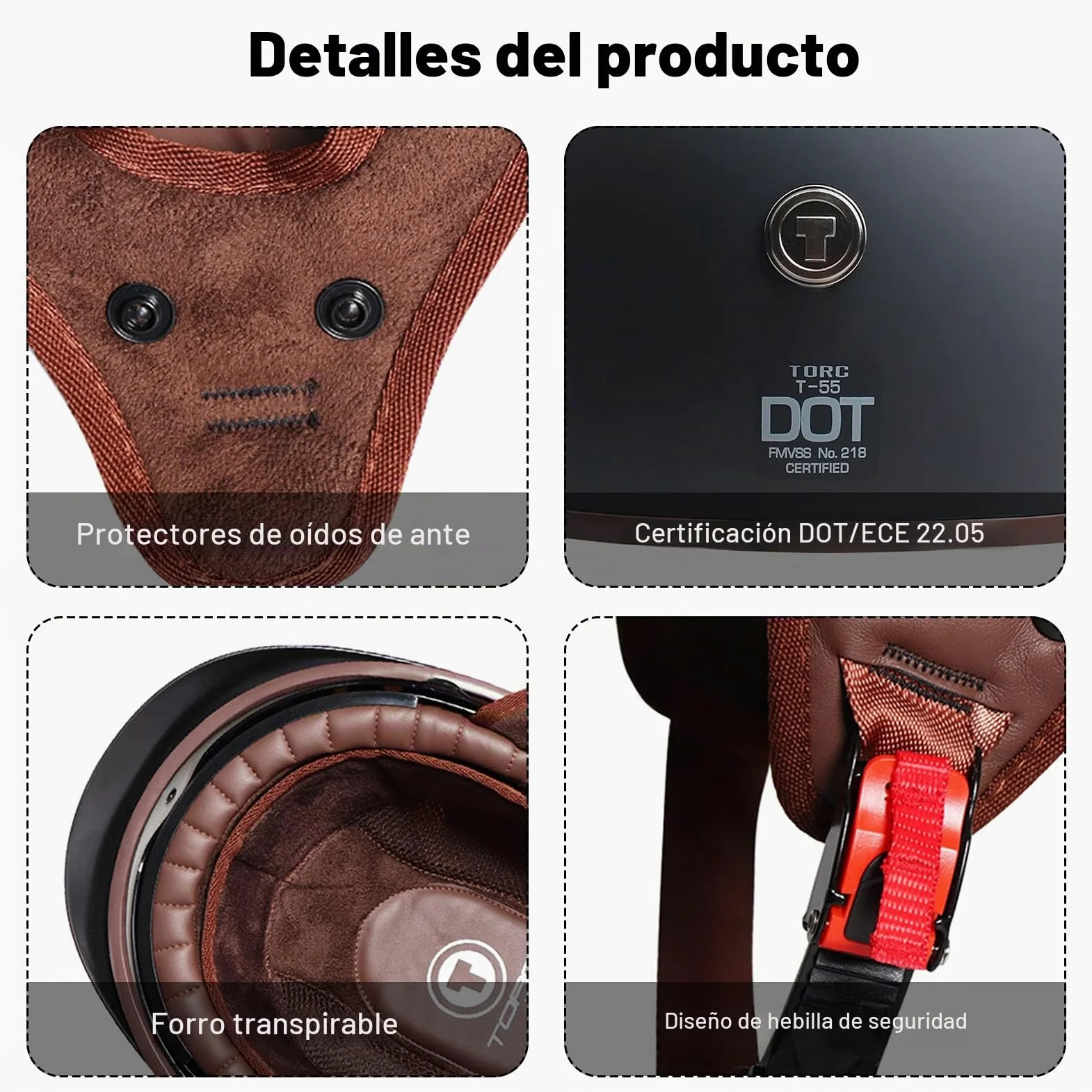 Cascos De Motocicleta para Hombres y Mujeres Aprobado por Dot, Cascos De Ciclomotor con Viseras El Cabezal Anticolisión Protege La Seguridad Vial De Los Usuarios