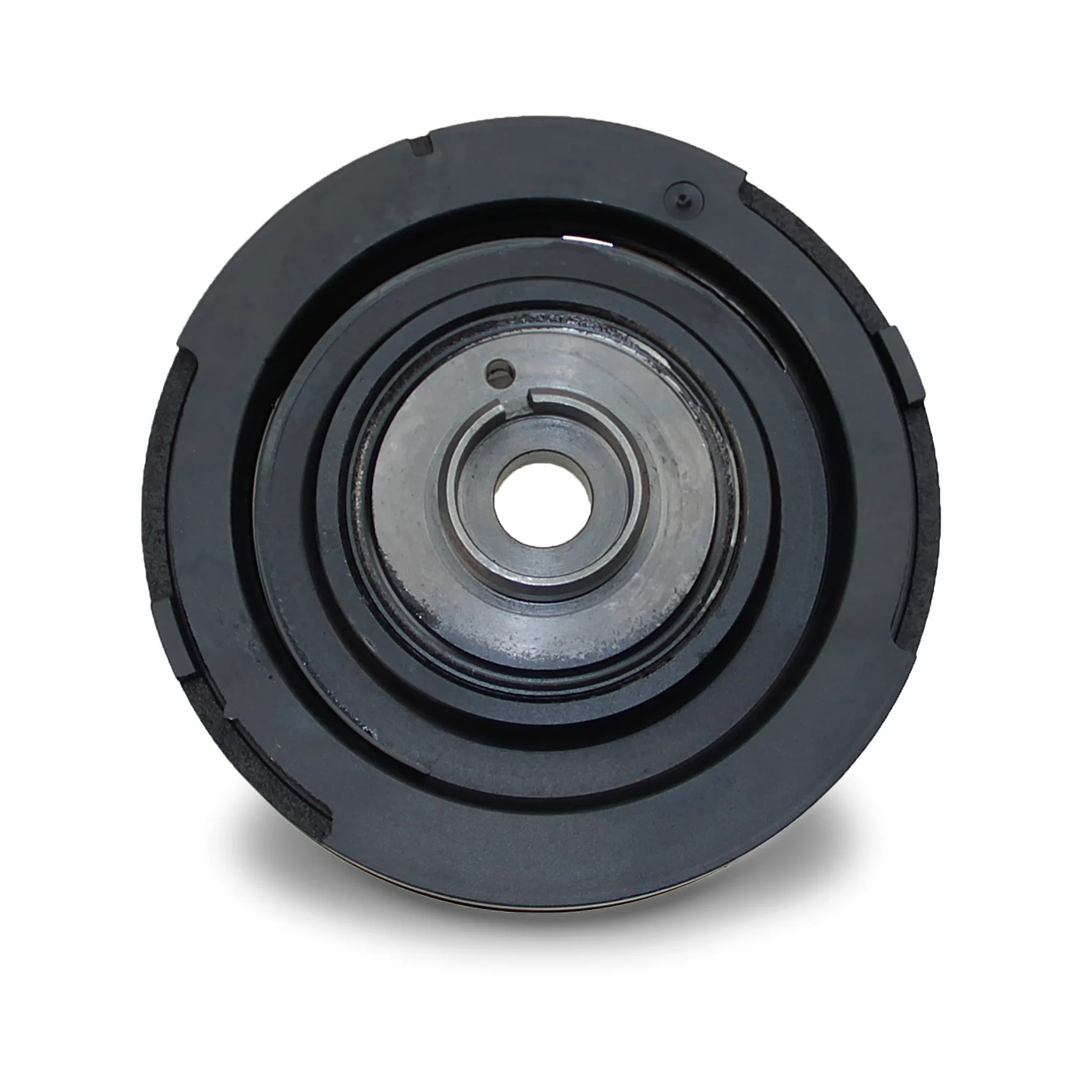 ATEC Germany 1x polea del cigüeñal, desacoplada, compatible con BMW Serie 3 (E46), 3 Touring (E46), 5 (E39), 5 Touring (E39)