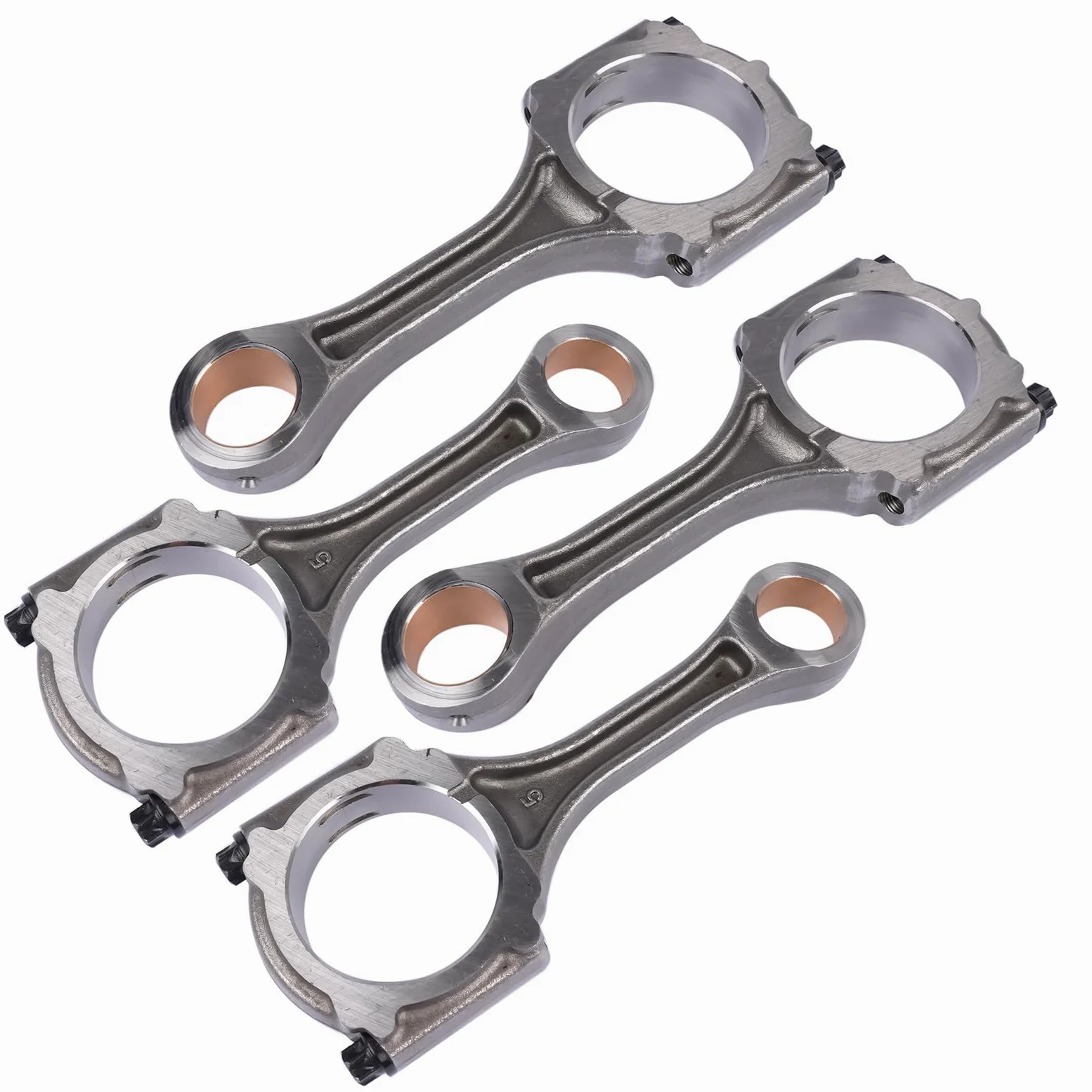 4 bielas compatibles con 3 6 CX-5 Serie 2.2L Diesel SHY1 SHY4 SHY6 SHY8 SH01-11-210A SH01-11-210
