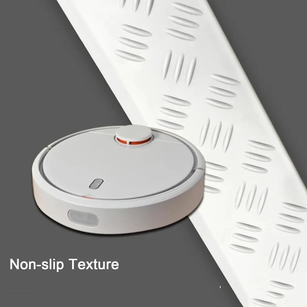 Rampas Portátiles para Escalones, Rampas De Umbral para Sillas De Ruedas De 2-10cm, Rampa De Bordillo De Plástico Antideslizante para Vehículos(Gray,100cm*22cm*10cm)