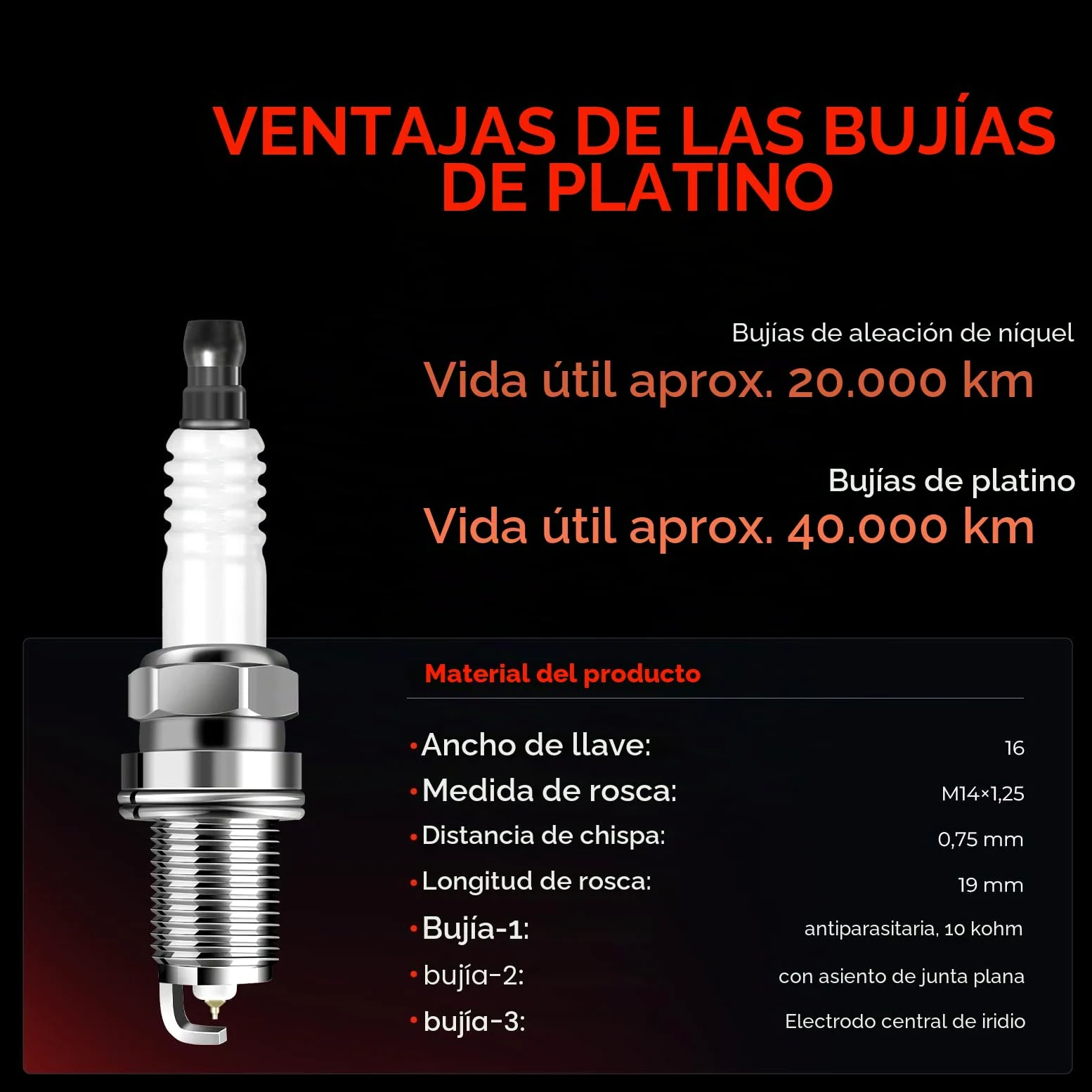 Frankberg 4 bobinas de encendido + 4 bujías 7700107177 | Compatible con: M.e.g.a.n.e I Clásico LA0/1, Grand Scénic III JZ0/1, Thalia II LU, M.e.g.a.n.e I Entrenador DA0/1