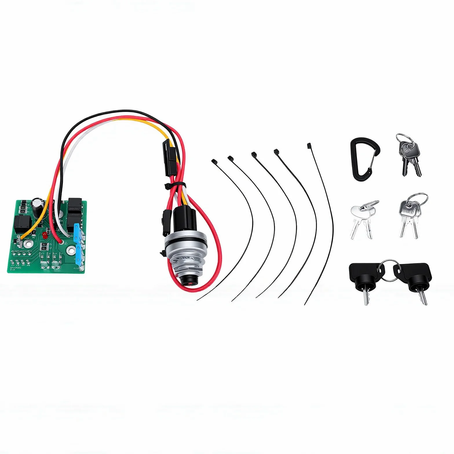 Acouto Módulo de Interruptor de Encendido Reemplazo del Módulo del Interruptor de Arranque del de Llave para AM132500 AM132500U AM130341 con Gancho para Llave Compatible con