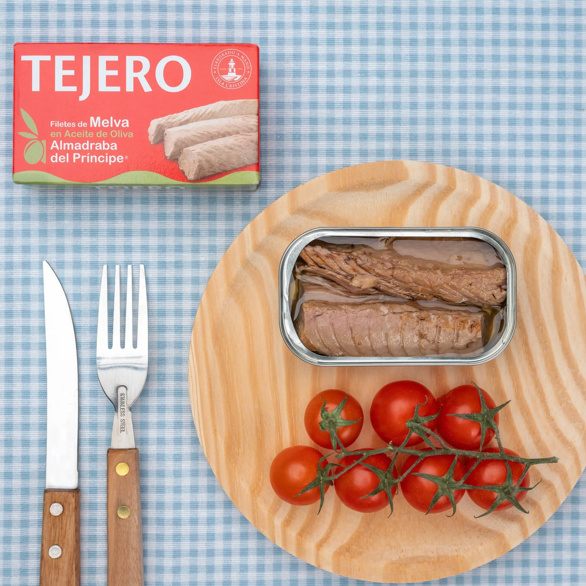 Tejero Conserva de pescado Melva en Aceite de Oliva 5 Latas 120 g