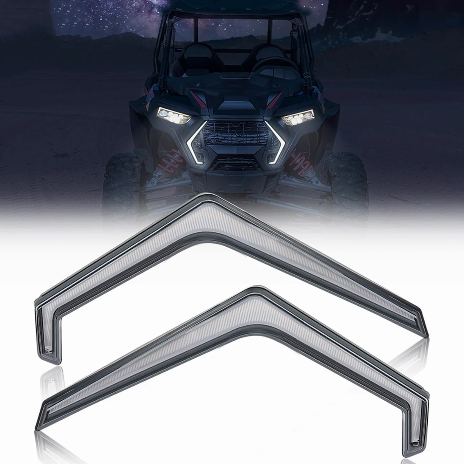 Luces de señal giro UTV compatibles con Polaris RZR XP 1000 Turbo 2019-2023 LED IP67