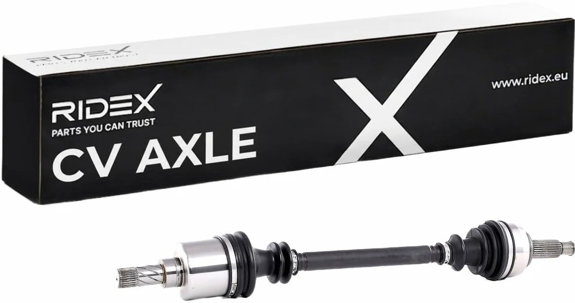 RIDEX 13D0314 Árbol de transmisión Delantero Izquierda Compatible con RENAULT MEGANE II Ranchera familiar KM0/1