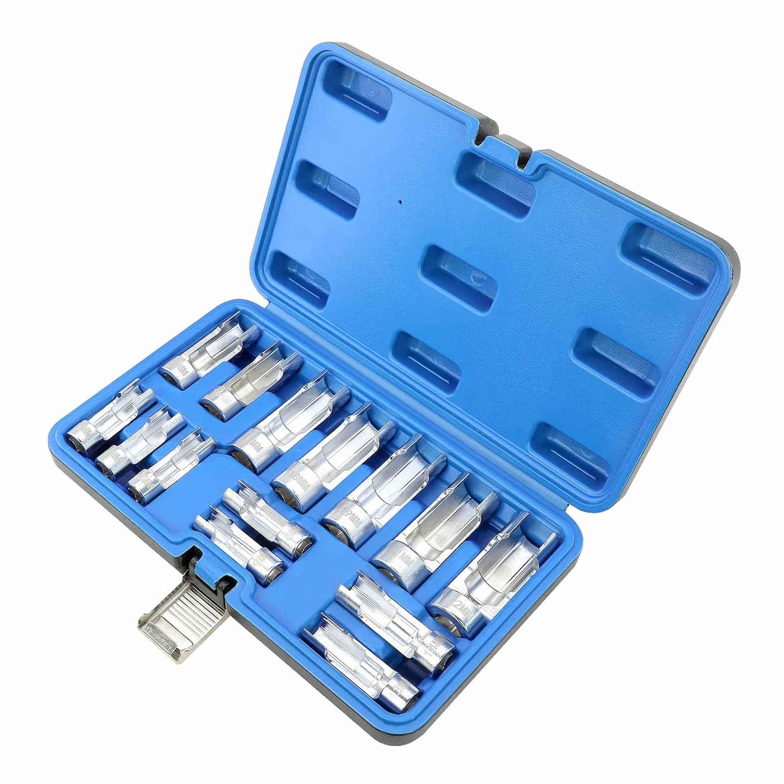 Juego de vasos de extracción para aficionados bricolaje de 8 mm mm para sensores de oxígeno de larga duración y trabajos de línea de combustible en mantenimiento de vehículos de
