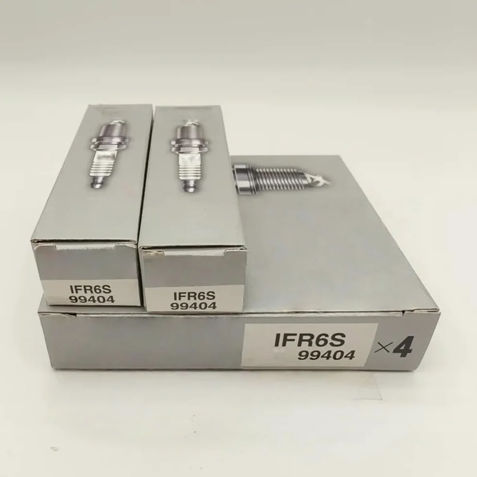 bujías motor vehículo 4/6 Uds IFR6S 99404 bujías de iridio platino para Pajero para Eclipse para Endeavour 3.8L 6G75