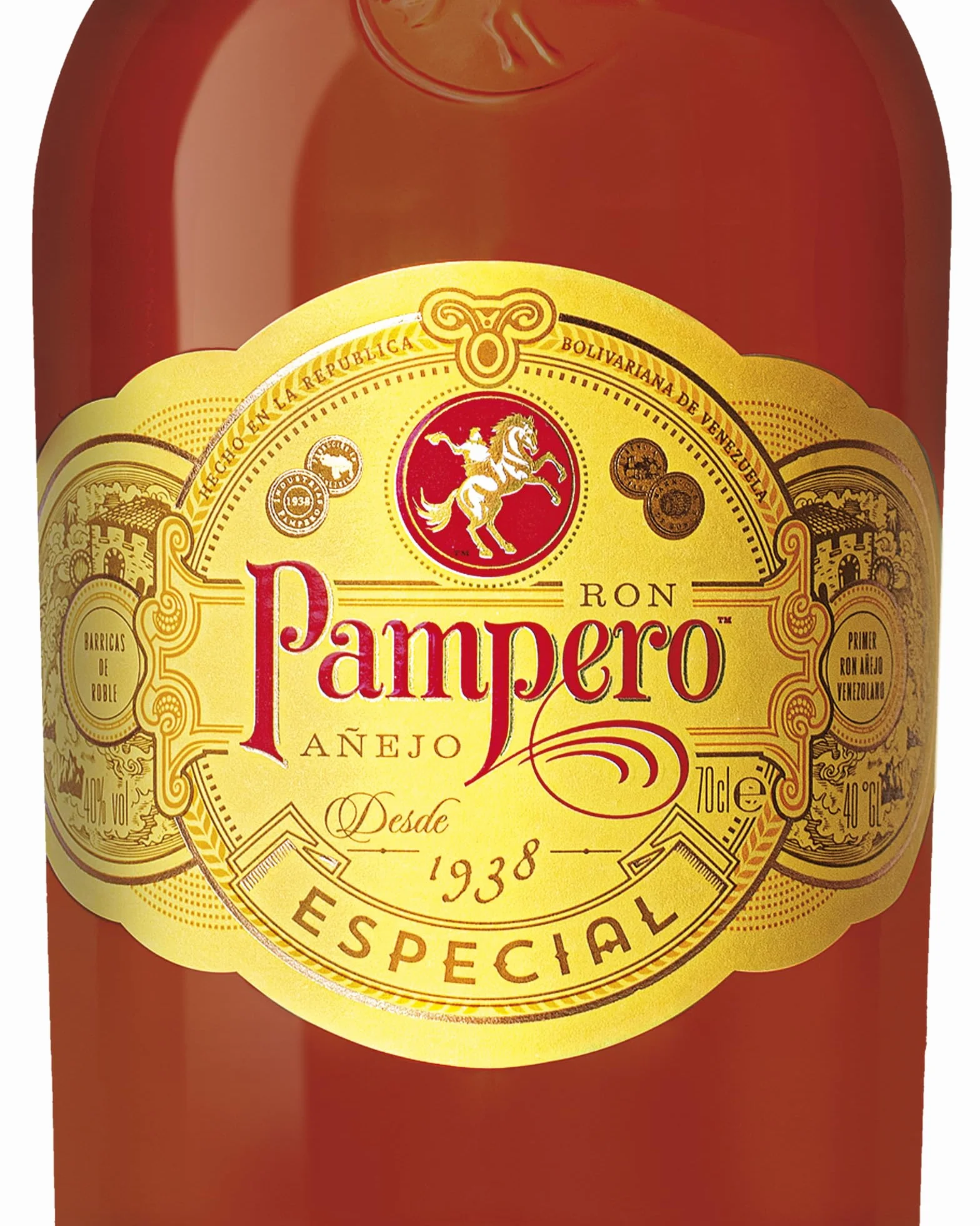 Ron Pampero Especial 70 cl - Ron Blanco Añejado en Barricas Ex-bourbon 40% vol