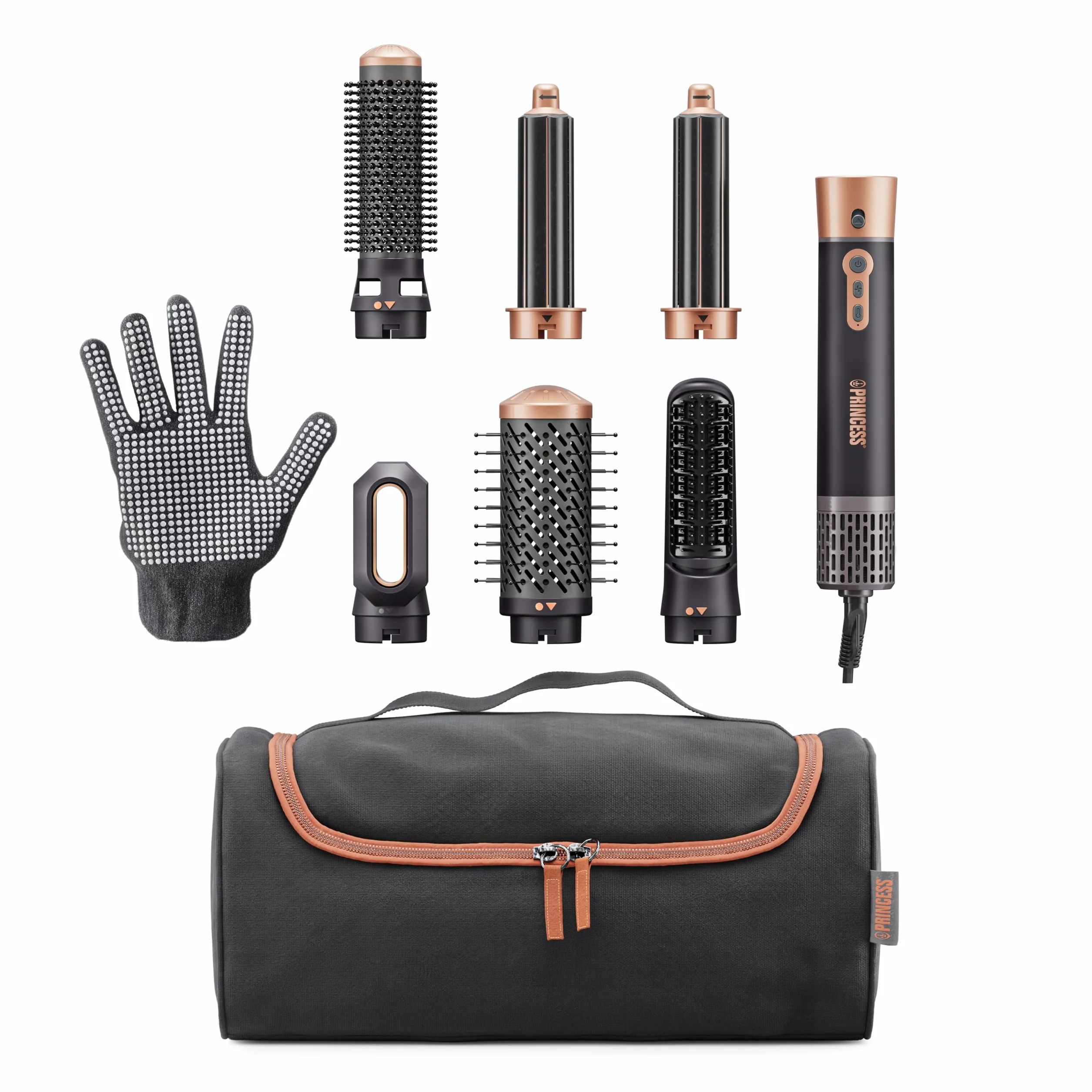 Princess Airstyler Plus, Herramienta de Peinado 6 en 1 con Motor DC, 1000 W