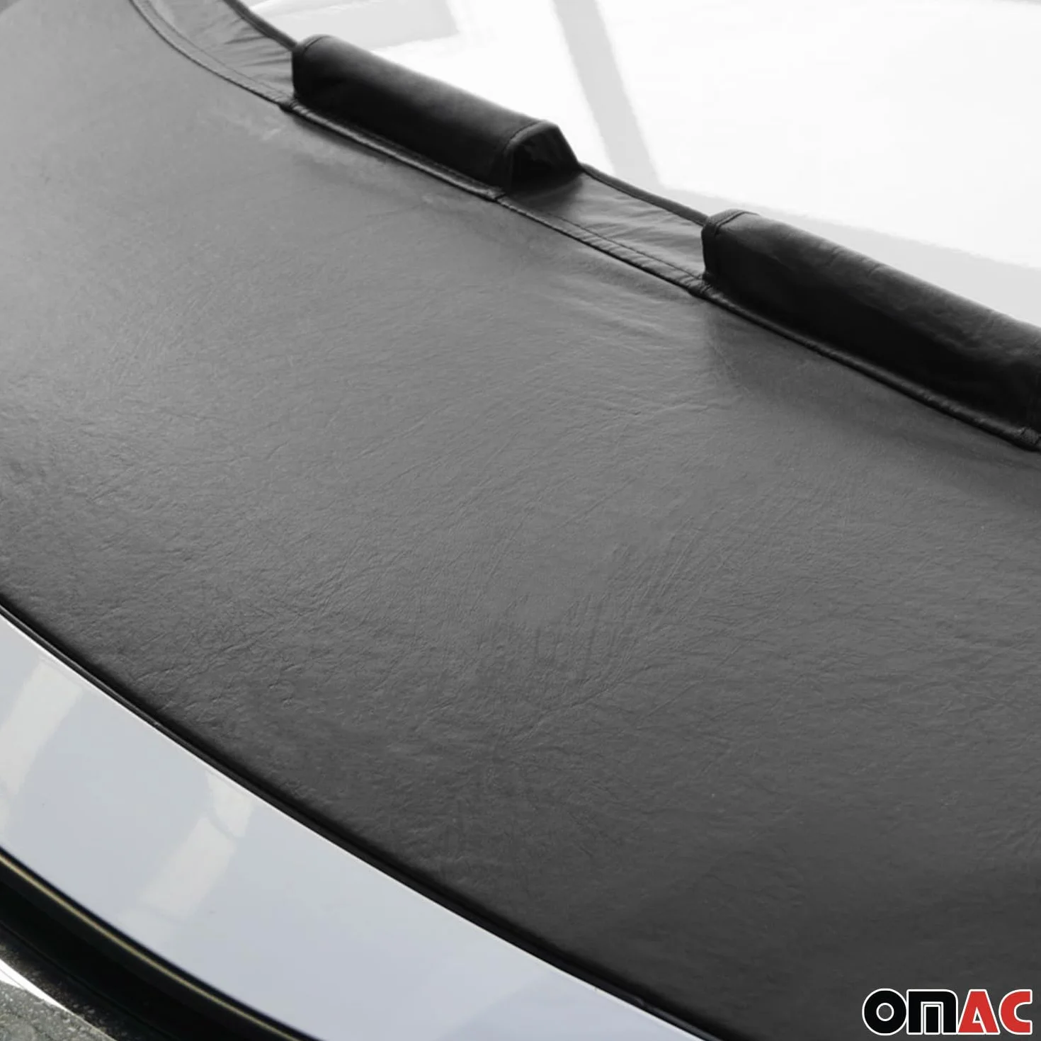 OMAC Haubenbra Steinschlagschutz compatible con BMW 3er E90 E91 E92 E93 2008-2011 Negro Halb