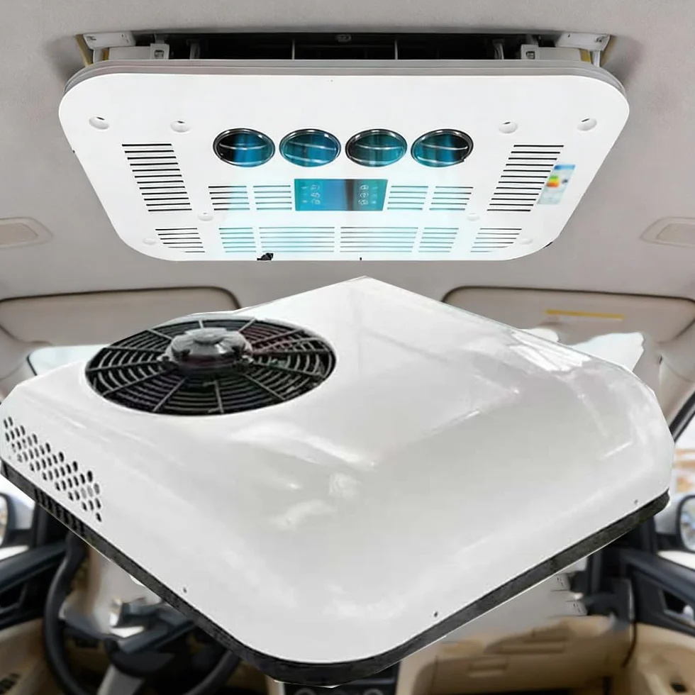 SXHEYUY Aire Acondicionado 12V 24V, Solo Frío, para Camper Caravanas