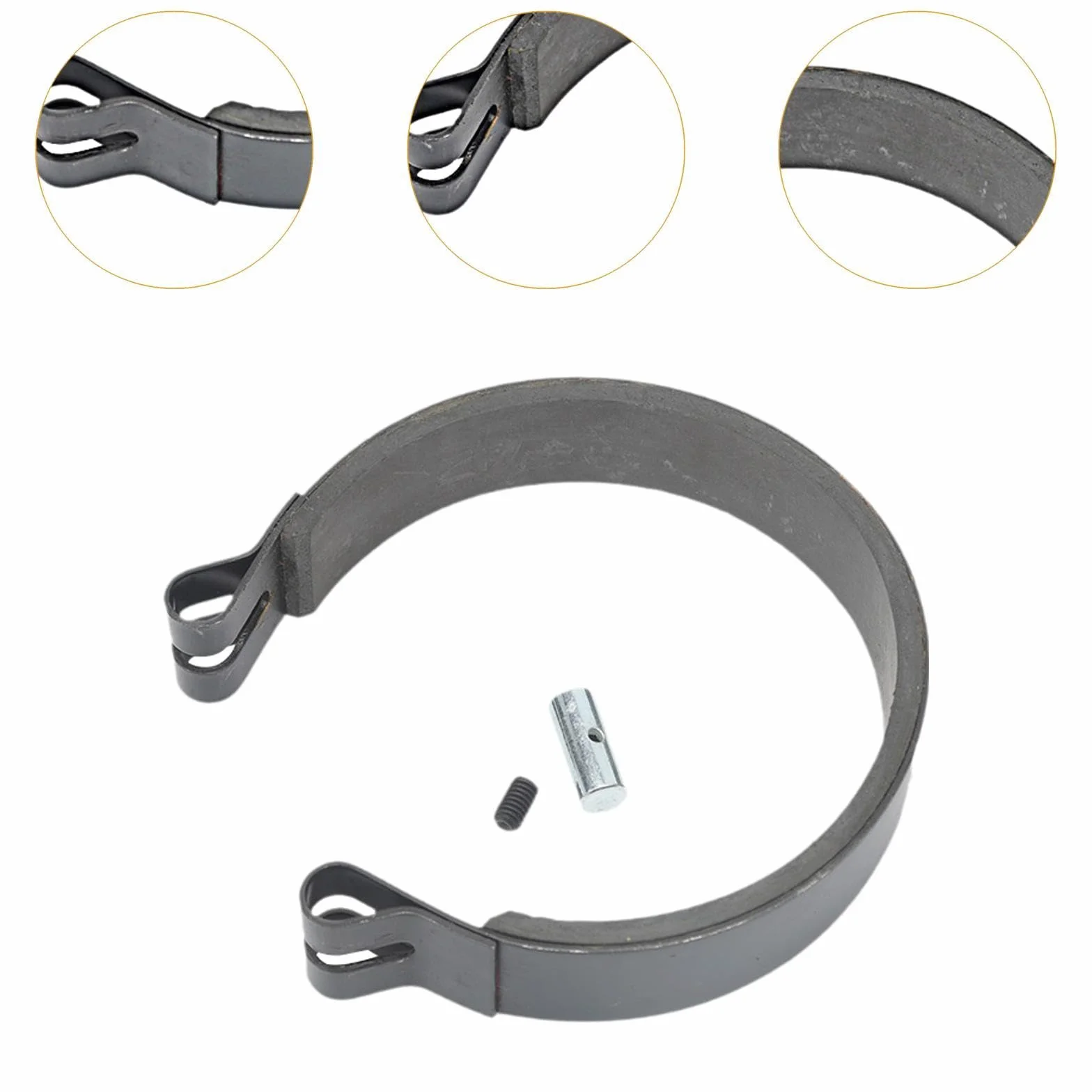 Kit de Pasador de Banda de Freno para minimoto, Accesorios para Gokart de 4,5", 5" y 6", componentes del de frenado para carritos de jardín, 4.5 Pulgadas