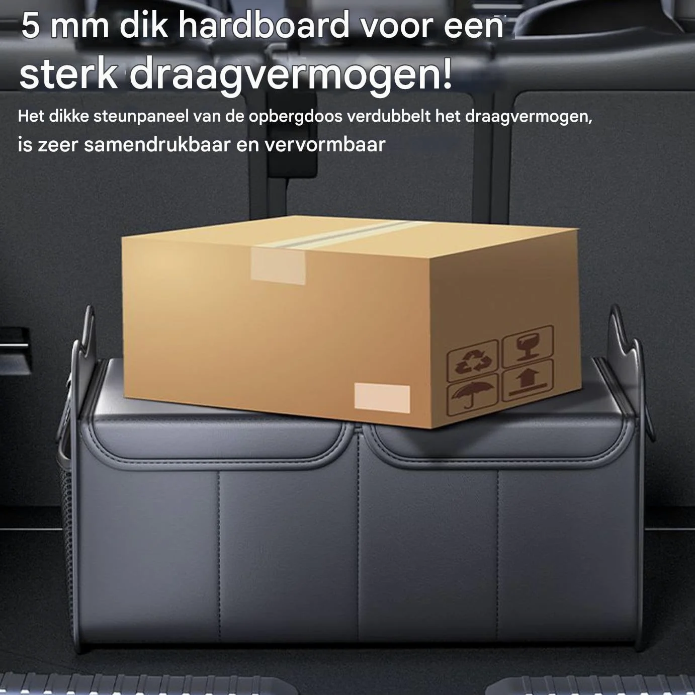 Organizador de tronco,Organizador de maletero de coche con | de almacenamiento plegable grande para viajes SUV Auto Sedan Roadtrip Organización