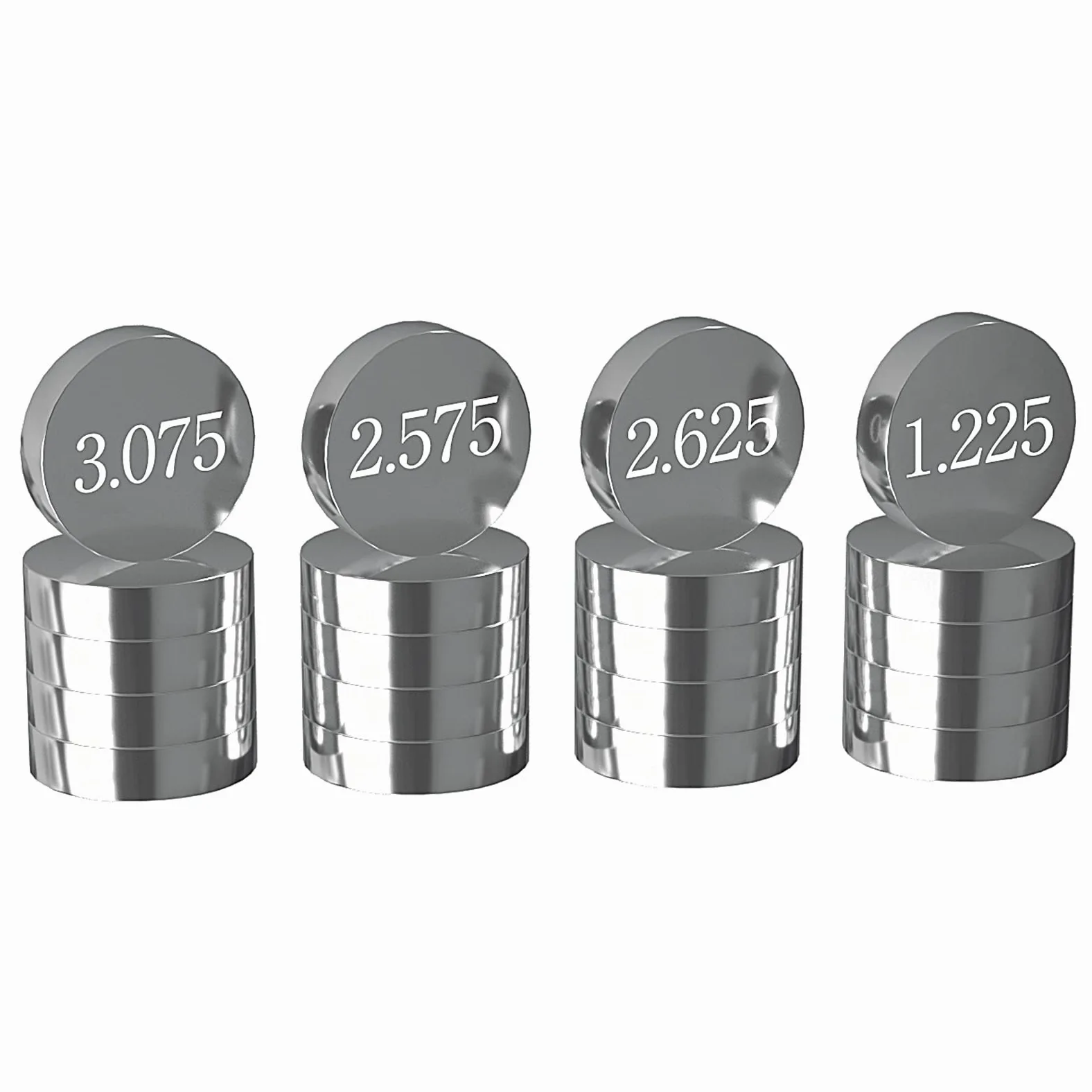 Road Passion 7.48mm Válvulas Cuña Kit 1.225mm-3.475mm Incremento 0.05mm para Suzuki RF600 1994-1996 RF900 1994-1997 RMZ250 2004-2012
